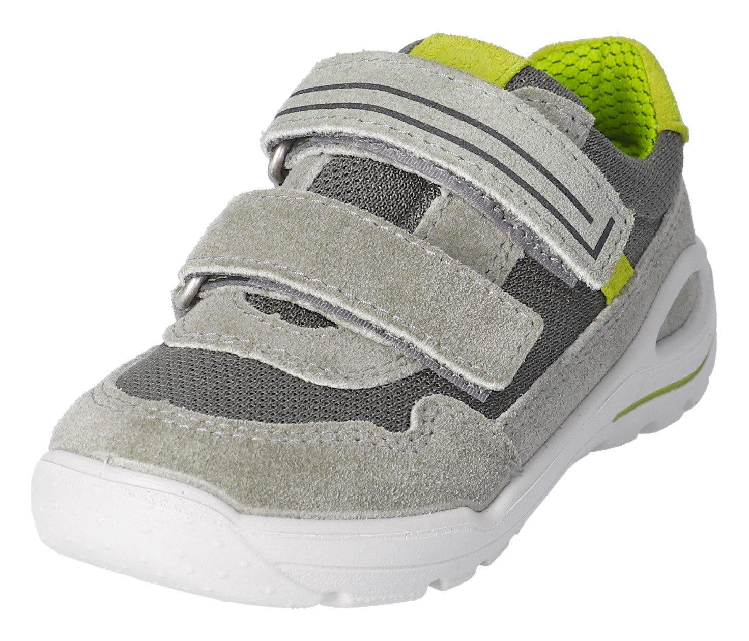 Ricosta Sneakers RIDER DAME: Midden , vrijetijdsschoen met klittenbandsluiting, maat sjabloon te downloaden