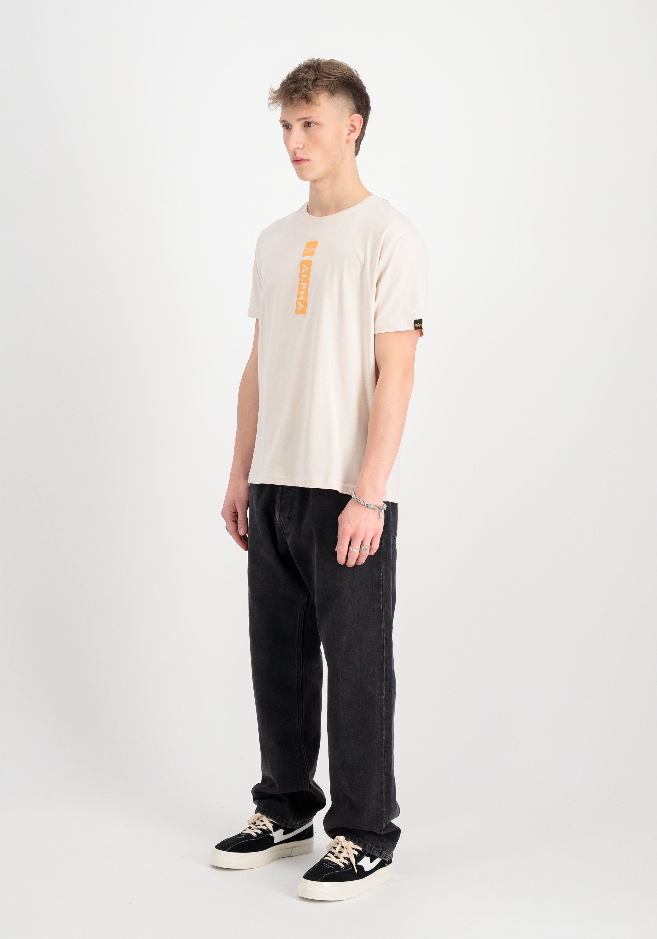 Alpha Industries T-shirt Alpha Industries Men - T-Shirts Alpha Puff Print T