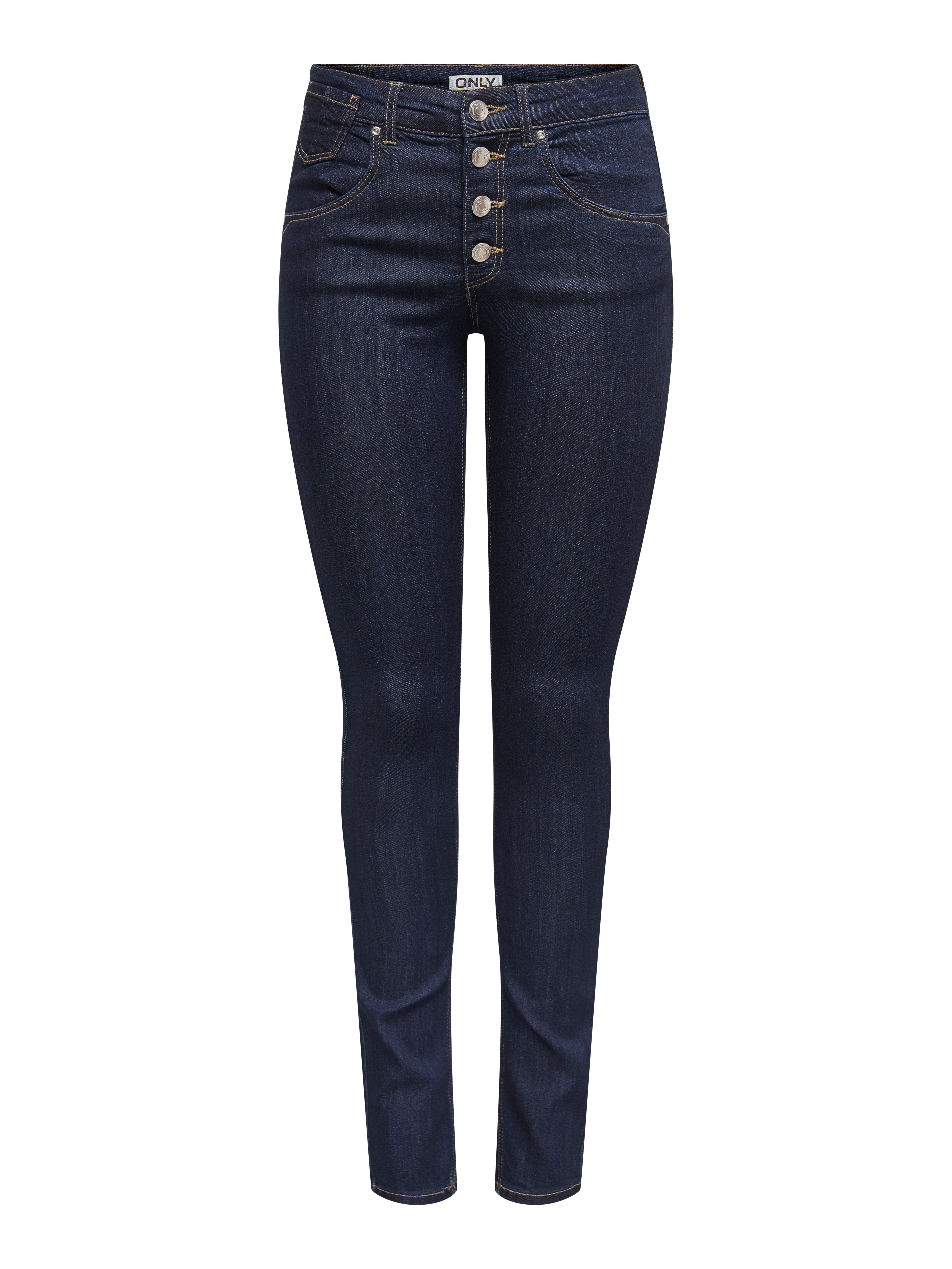 Only Skinny fit jeans ONLRAIN HW SK VIS BUTTON PUSH UP DNM PIM