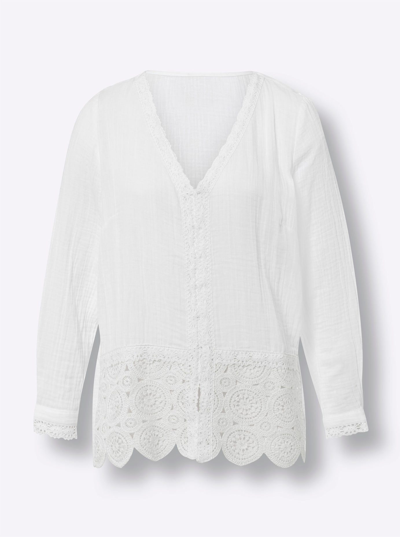 heine Blouse met lange mouwen