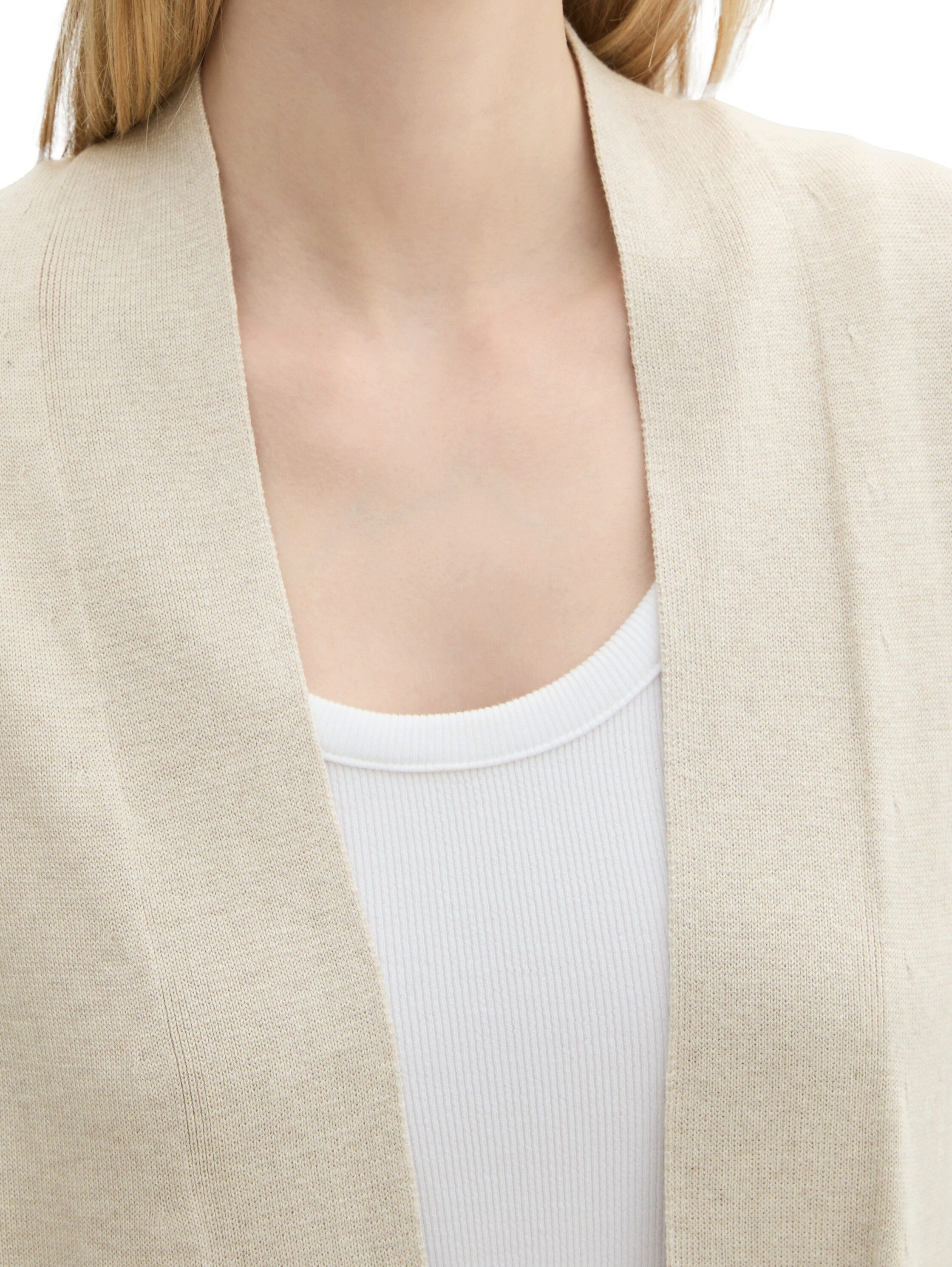 Tom Tailor Cardigan open en met zijzakken