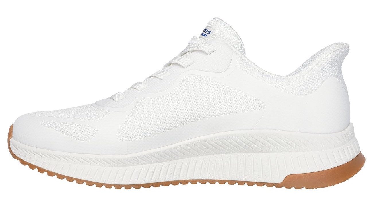 Skechers Slip-on sneakers BOBS SQUAD 4 Trainingsschoen, sneaker, veterschoen voor gemakkelijk in stappen