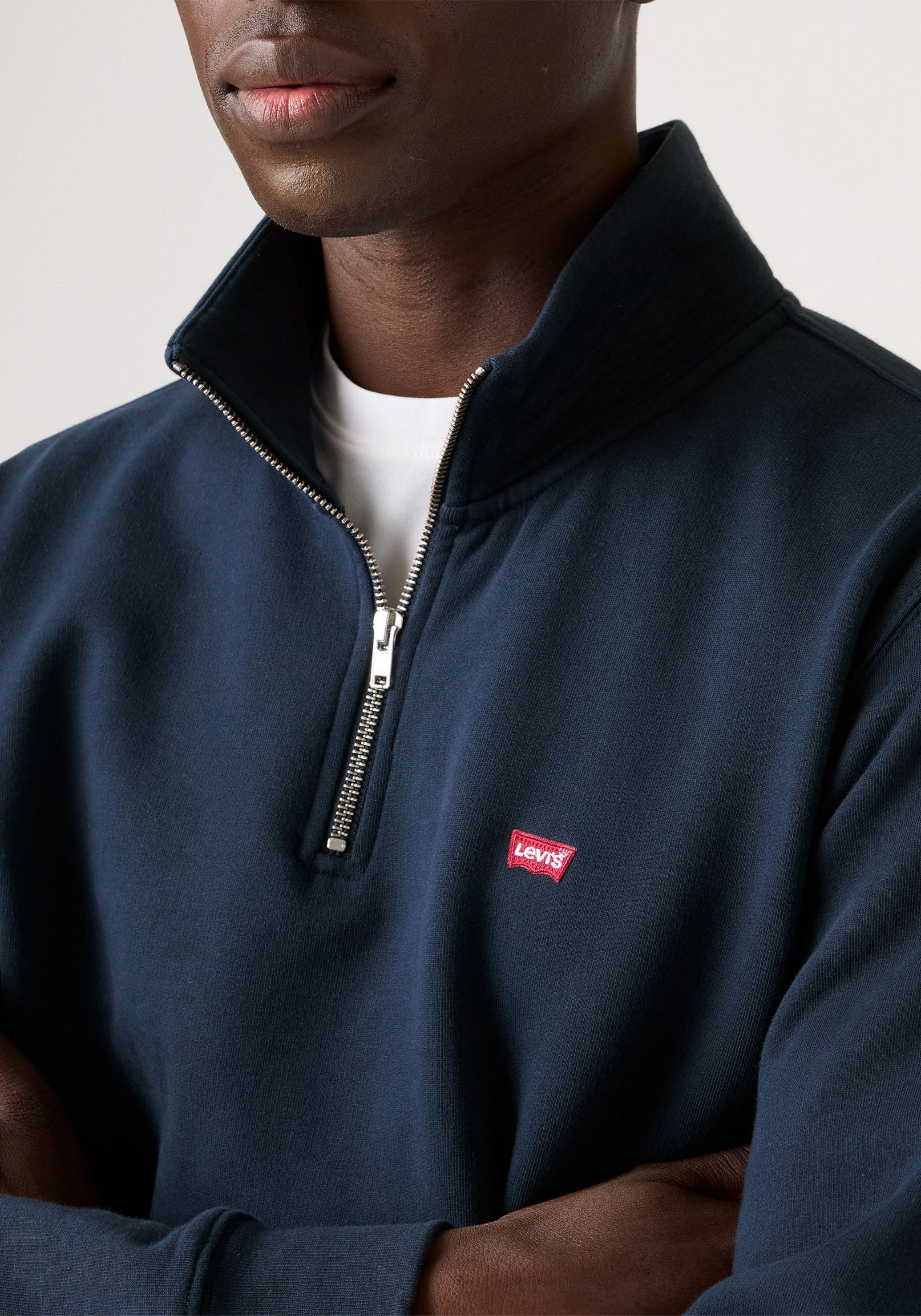 Levi's® Sweatshirt ORIGINAL HM 1/4 ZIP