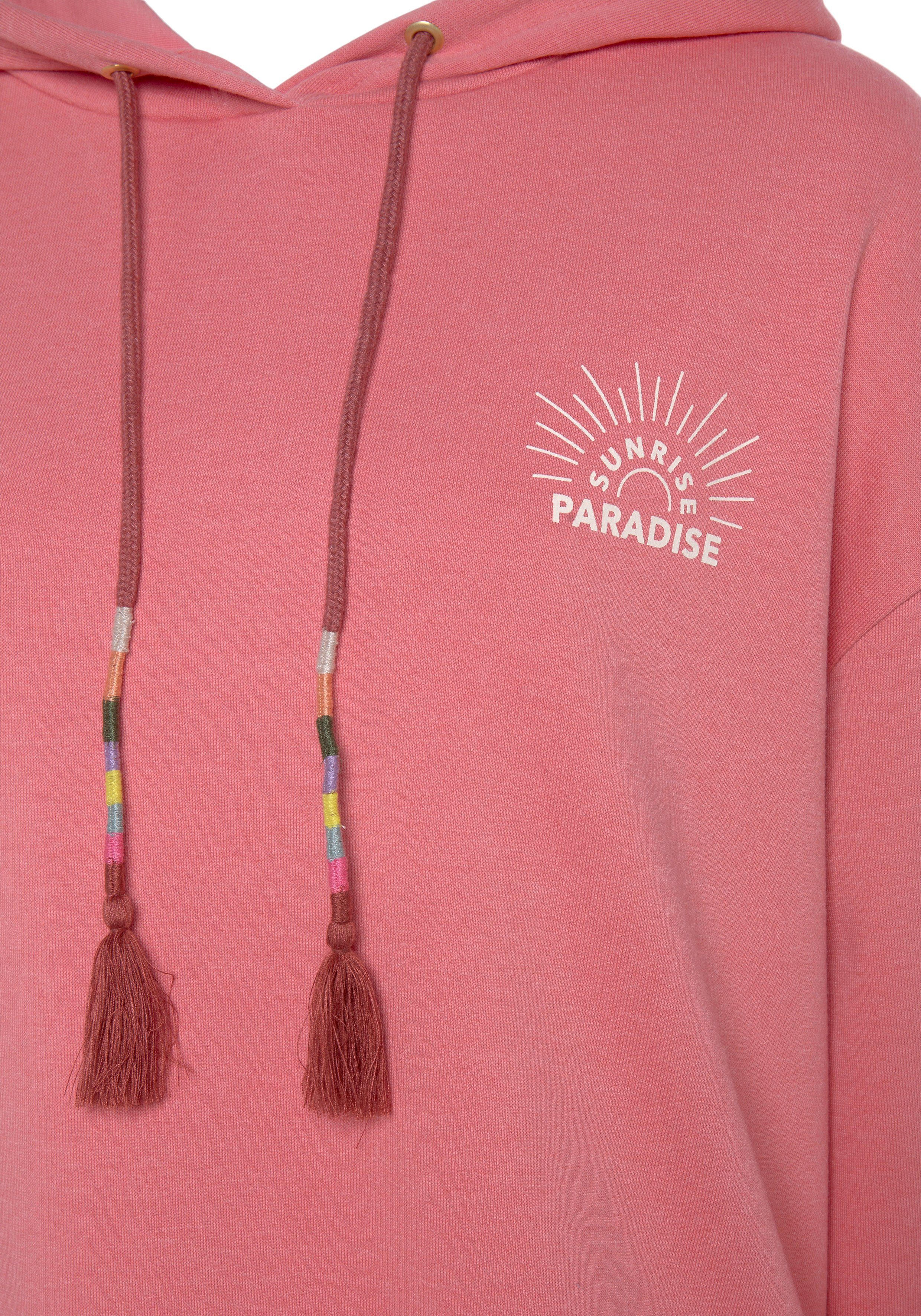 Vivance Hoodie Capuchonsweatshirt met print, loungewear
