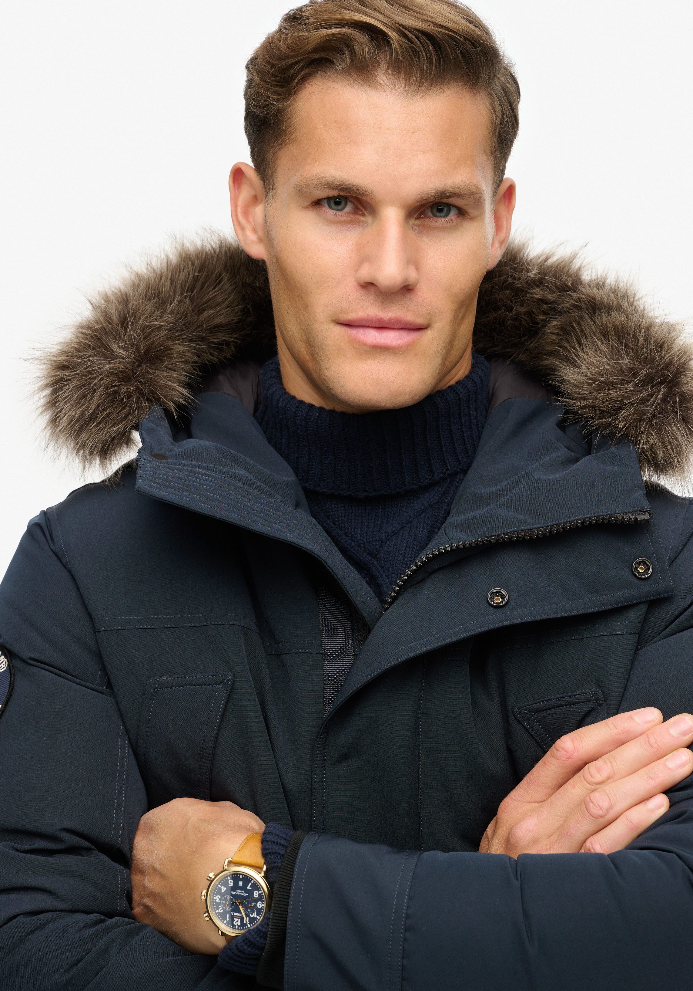 Superdry Parka EVEREST FAUX FUR PARKA JACKET