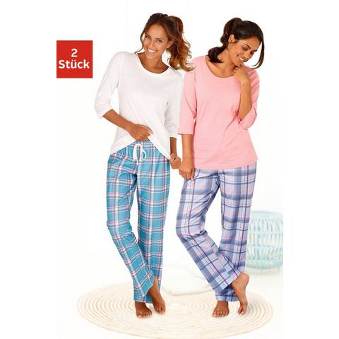 ARIZONA Pyjama van puur katoen in 2-delige set
