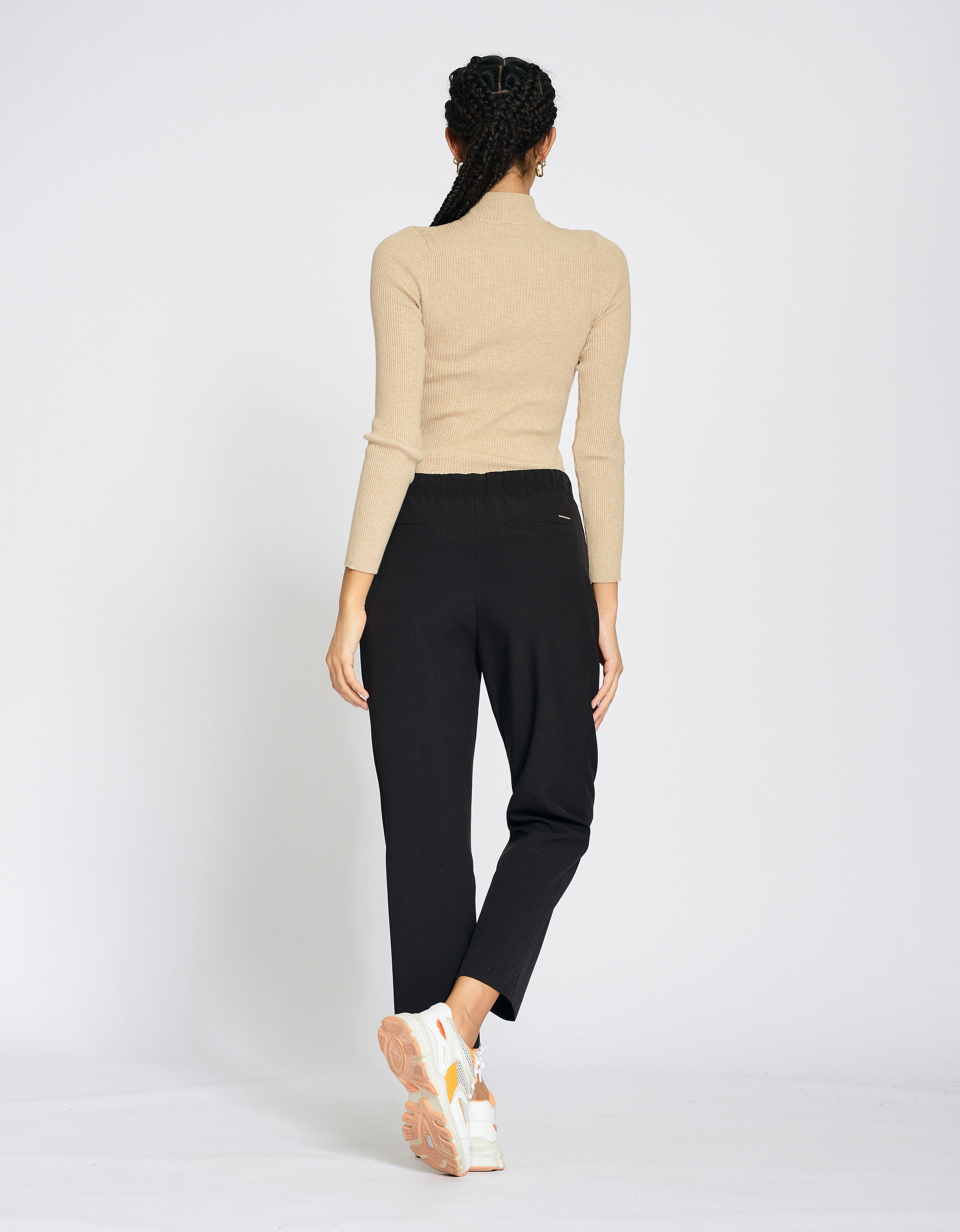 GANG Joggingbroek 94AVA JOGG met comfortabele elastische band
