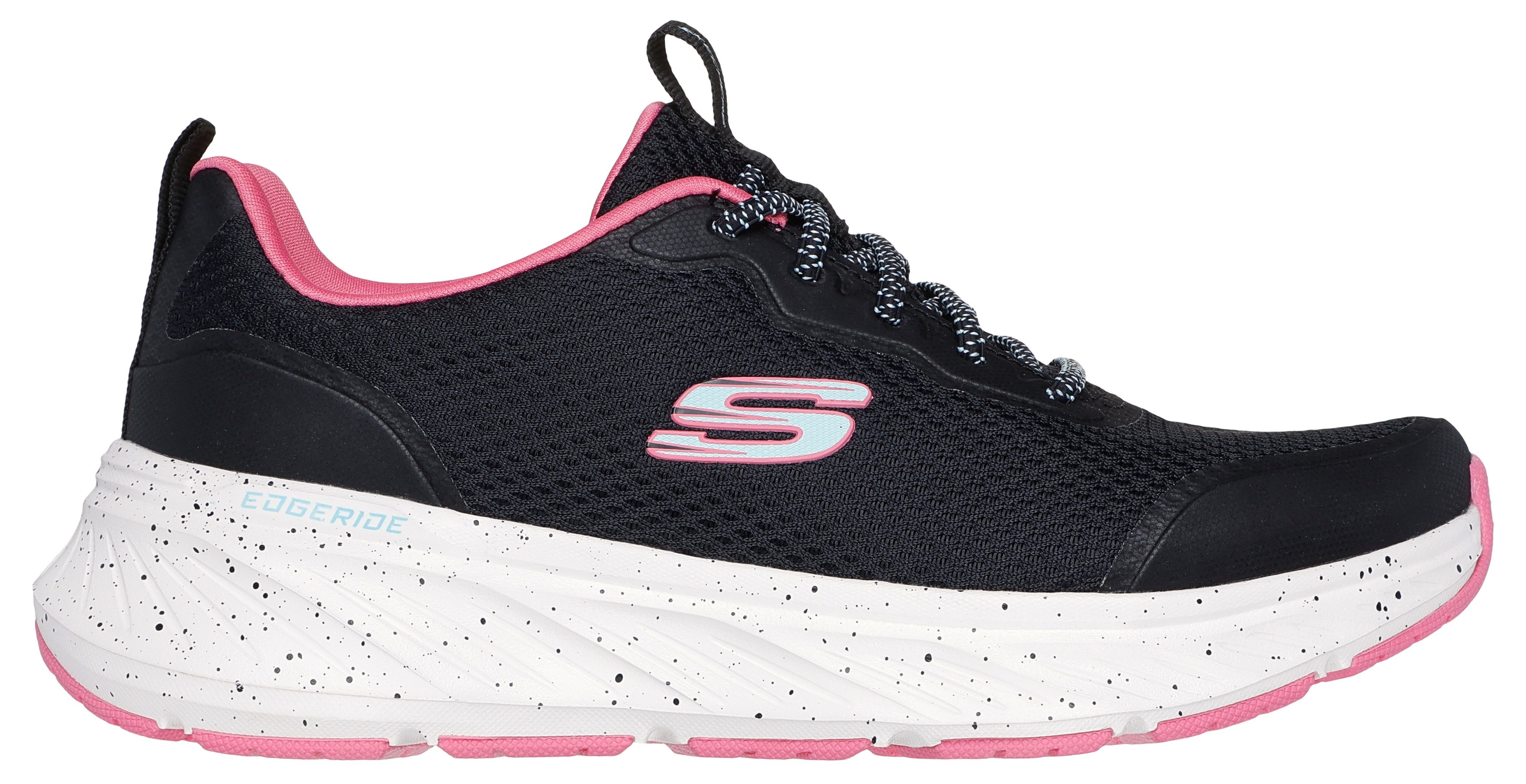 Skechers Slip-on sneakers EDGERIDE- hardloopschoen trainingsschoen vrijetijdsschoen met relaxed fit™ functie