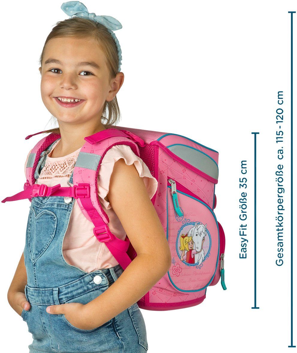 Scooli Schooltas EasyFit, Bibi & Tina (set, 5-delig)