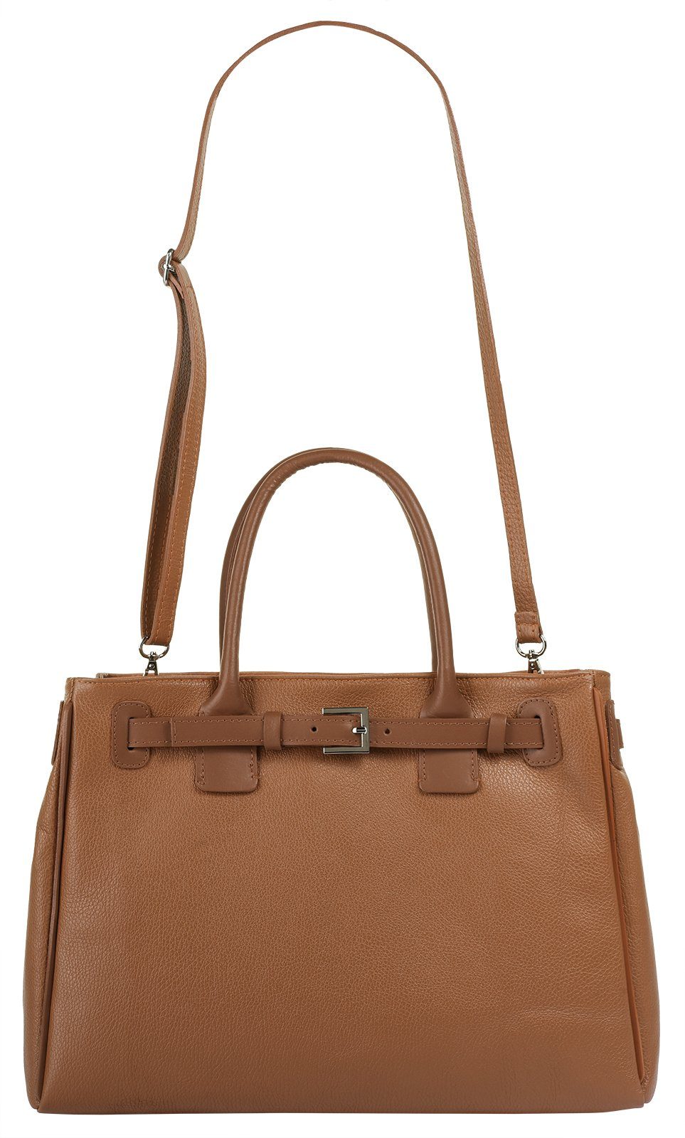 Cluty Tas echt leer, made in italy