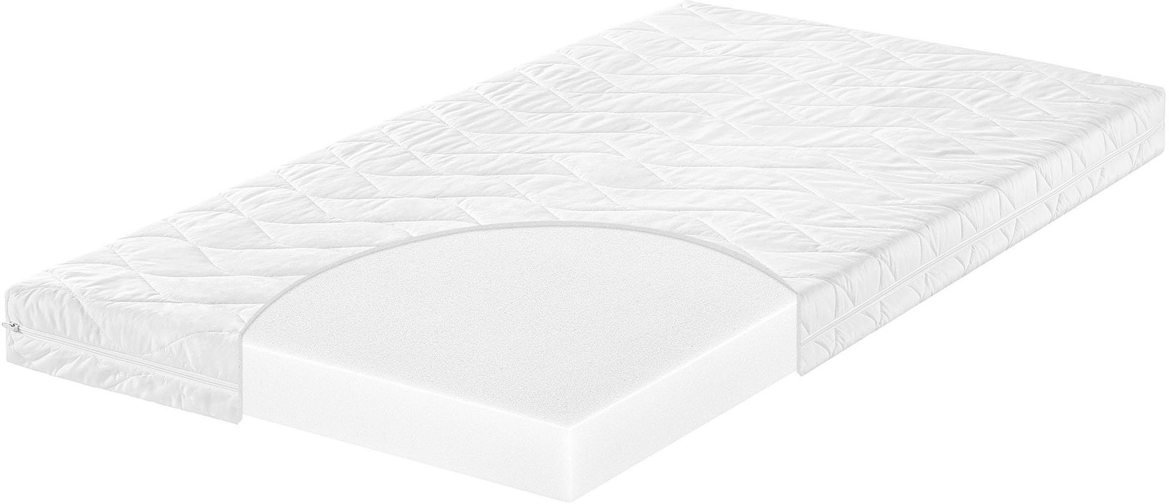 Zöllner Kindermatras Jan, matras 60x120, 70x140 cm Matras voor baby’s & peuters, H1, ademend (1 stuk)