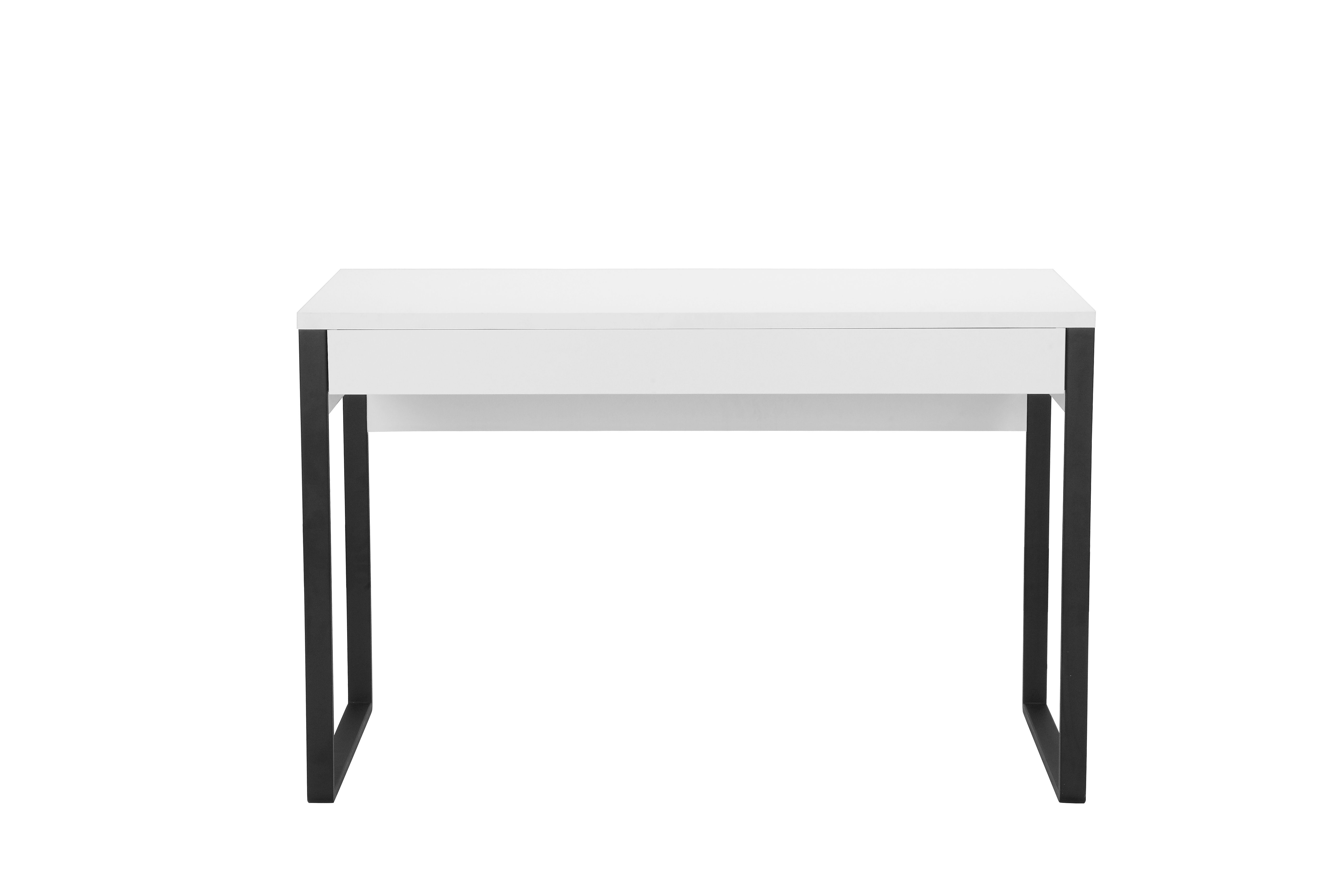 Places of Style Bureau Moid Breedte 120/140/160 cm, met metalen poten & lade