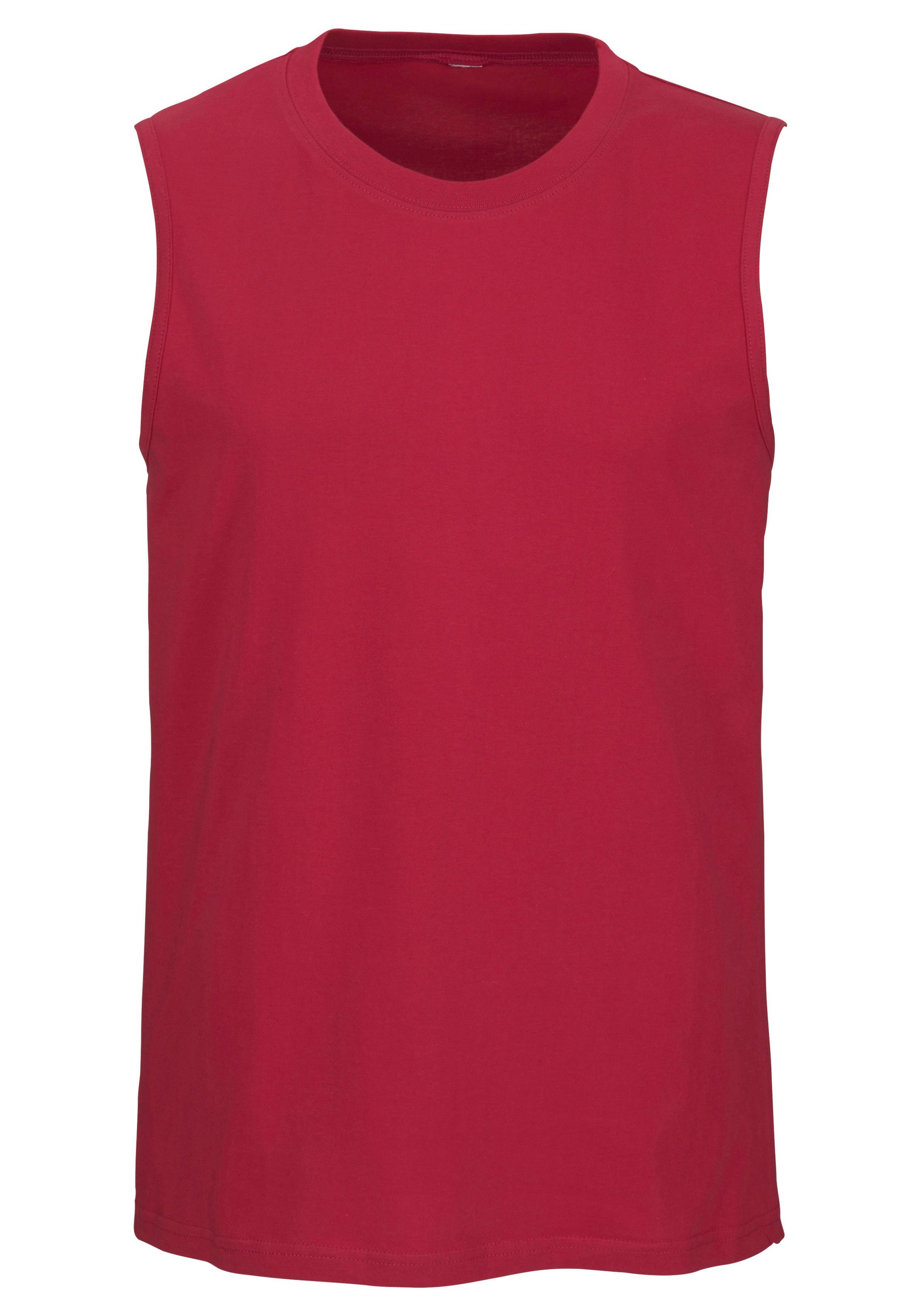 H.I.S Muscle-shirt met een ronde hals (set, 3-delig)
