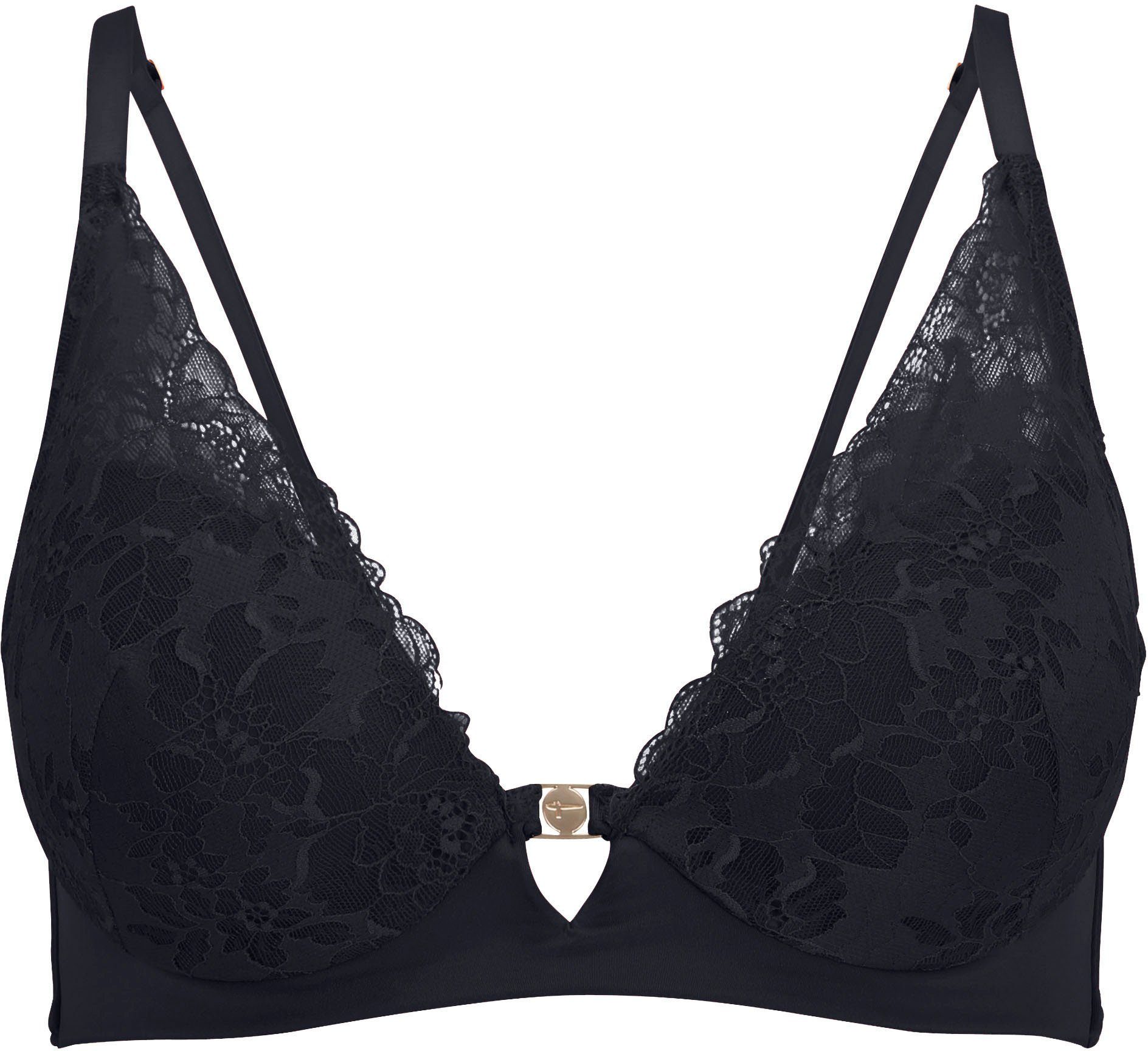 Tamaris T-shirt-bh met kanten details - nieuwe collectie