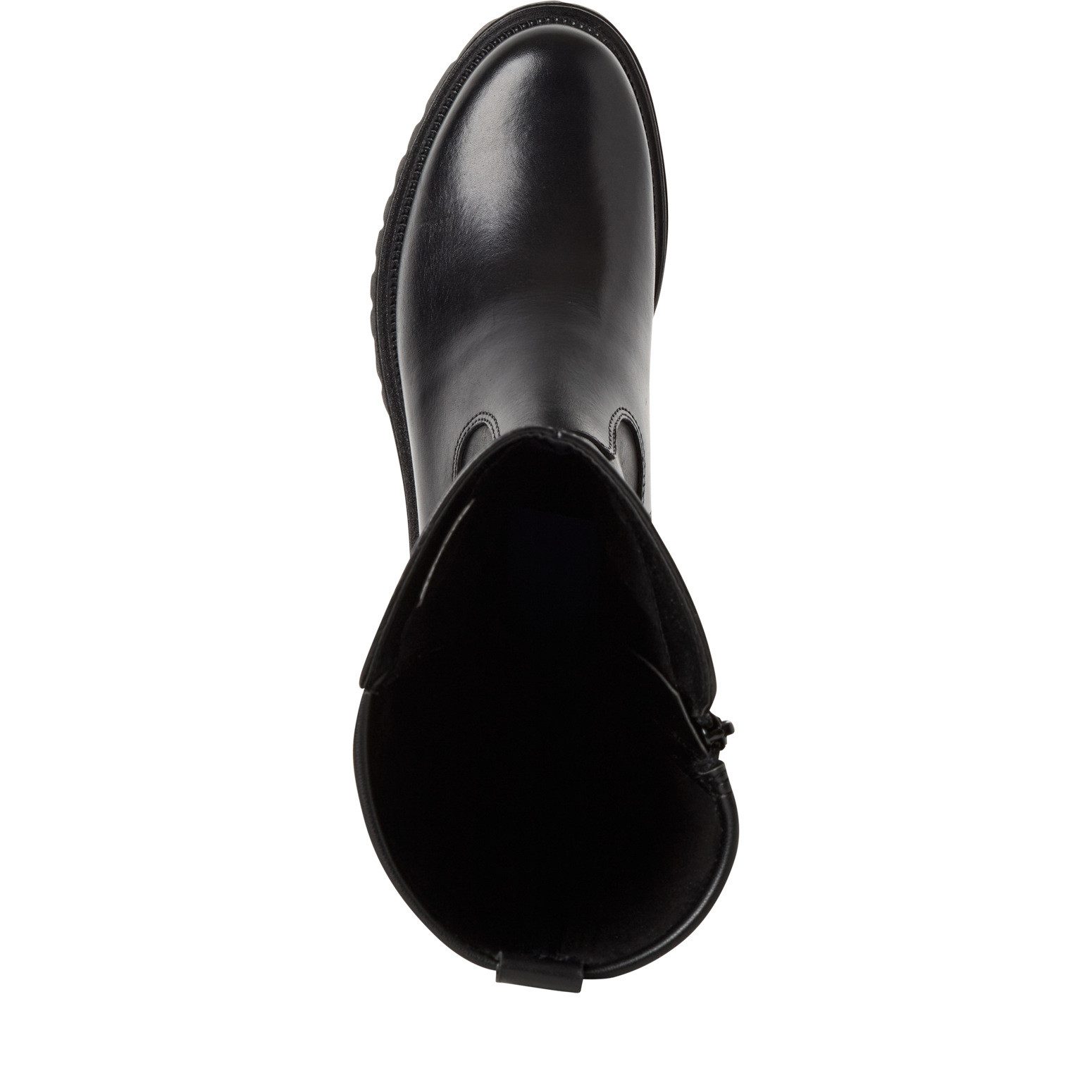 Tamaris Laarzen blokhak, lange laars met stretchfunctie op de schacht