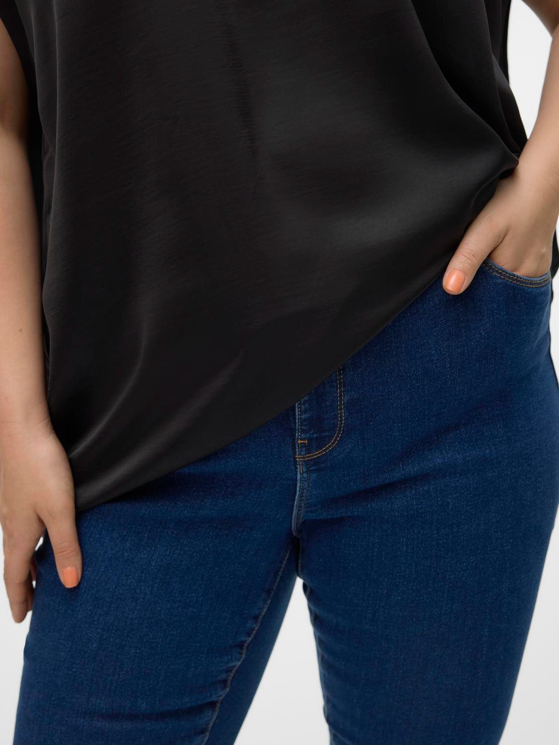 Vero Moda Curve Skinny fit jeans VMCELLY MR SKINNY JEANS BLUE CUR NOOS