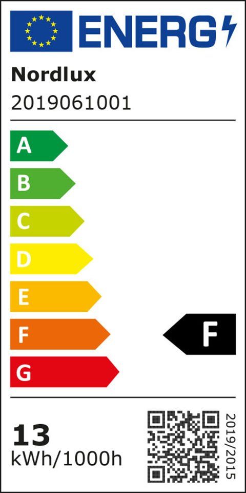 Nordlux Ledwandlamp voor buiten Turn Draaibaar magneetscherm,incl. led module, IP54 voor binnen, aan de buitenkant en bad