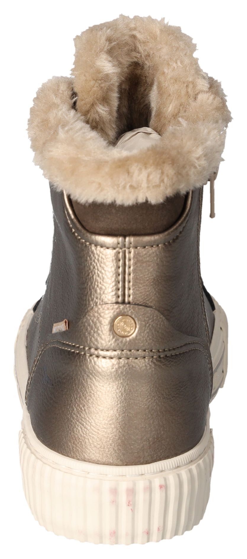Mustang Shoes Winterlaarzen , veterschoenen, high top sneaker met binnenrits