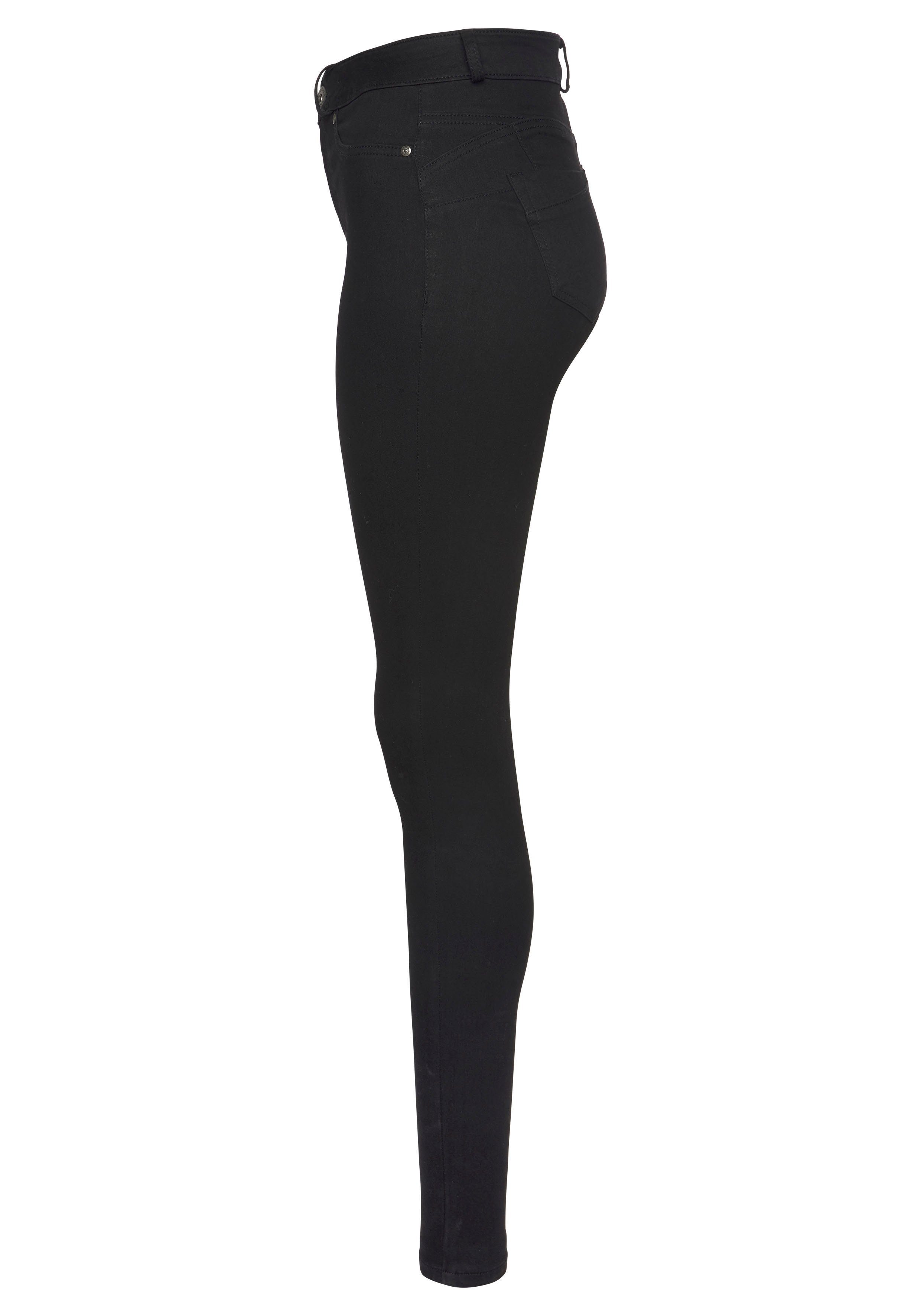 Arizona Skinny fit jeans Ultra Stretch skinny-fit, geaccentueerde taille, shaping-effect, high waist