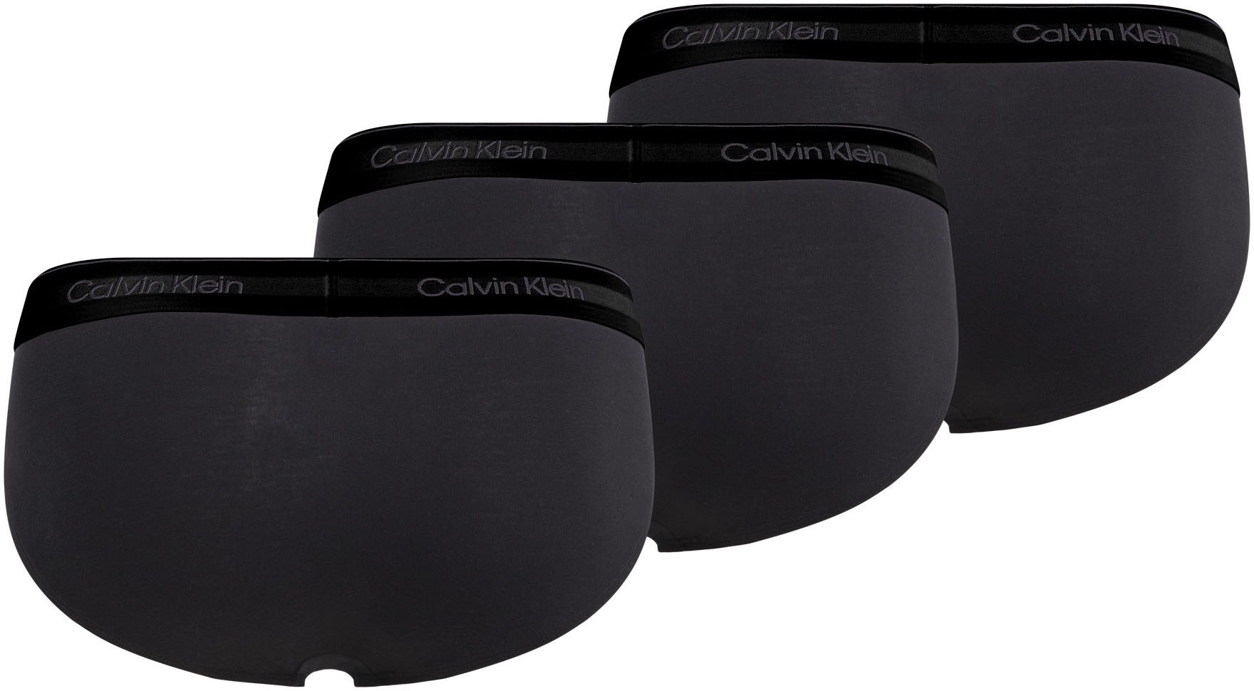 Calvin Klein Hipster HIP BRIEF 3PK met logo-elastische tailleband (3 stuks) (set 3 stuks)