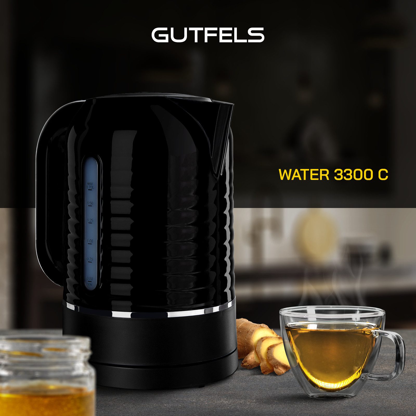 Gutfels Waterkoker WATER 3300 C