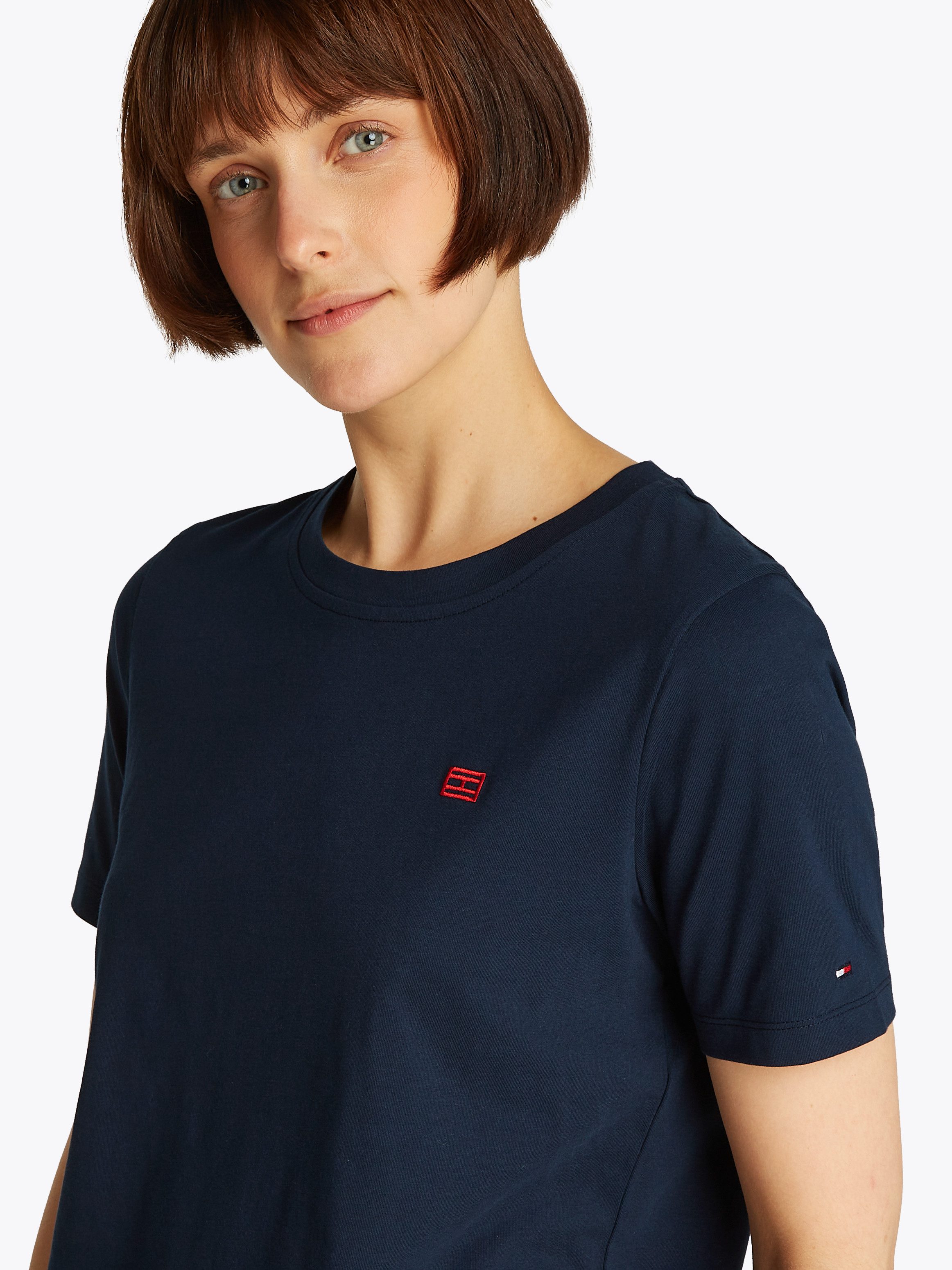 Tommy Hilfiger T-shirt REG CONTRAST FLAG SS TEE