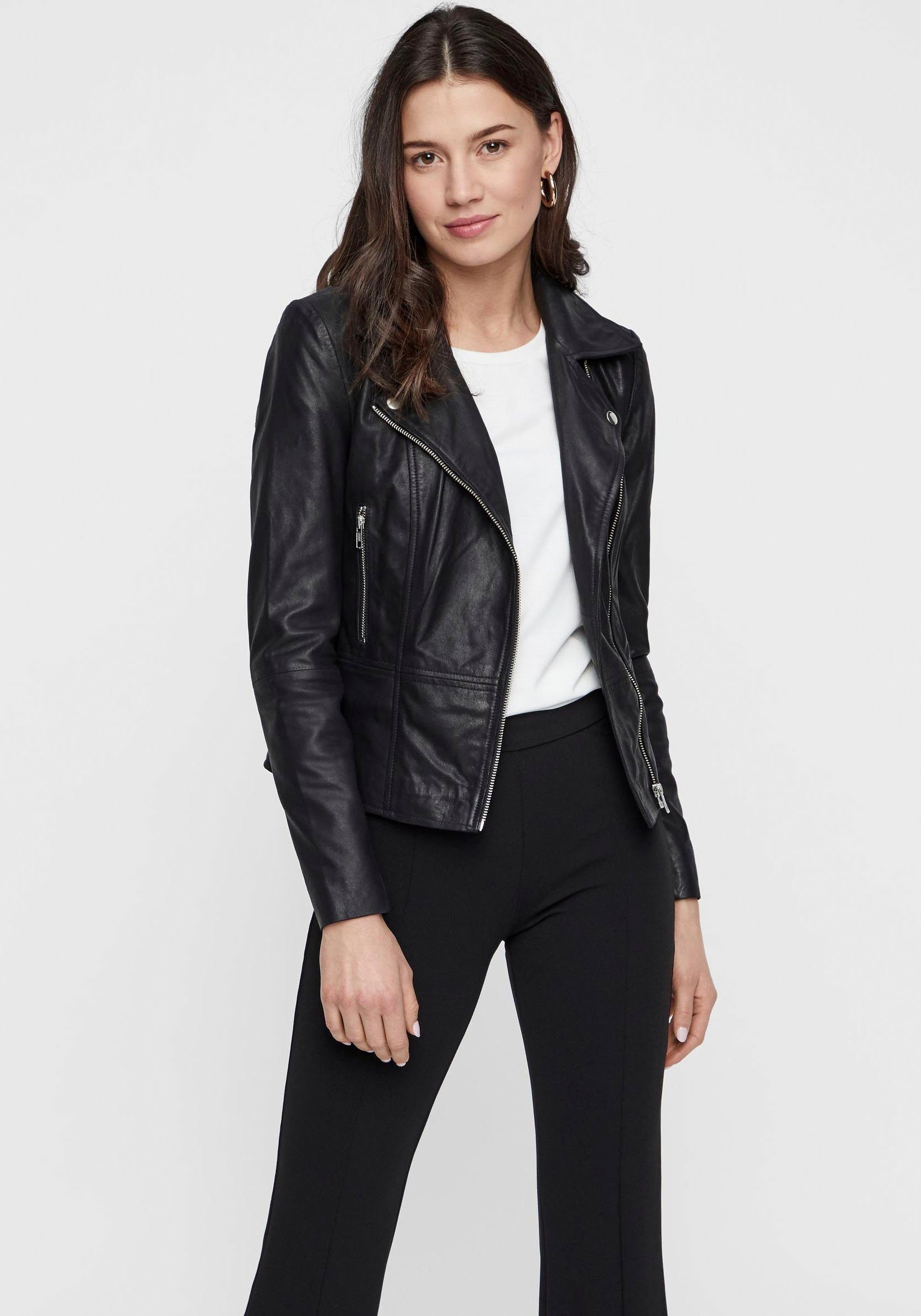 Y.A.S Leren jack YASSOPHIE LEATHER JACKET