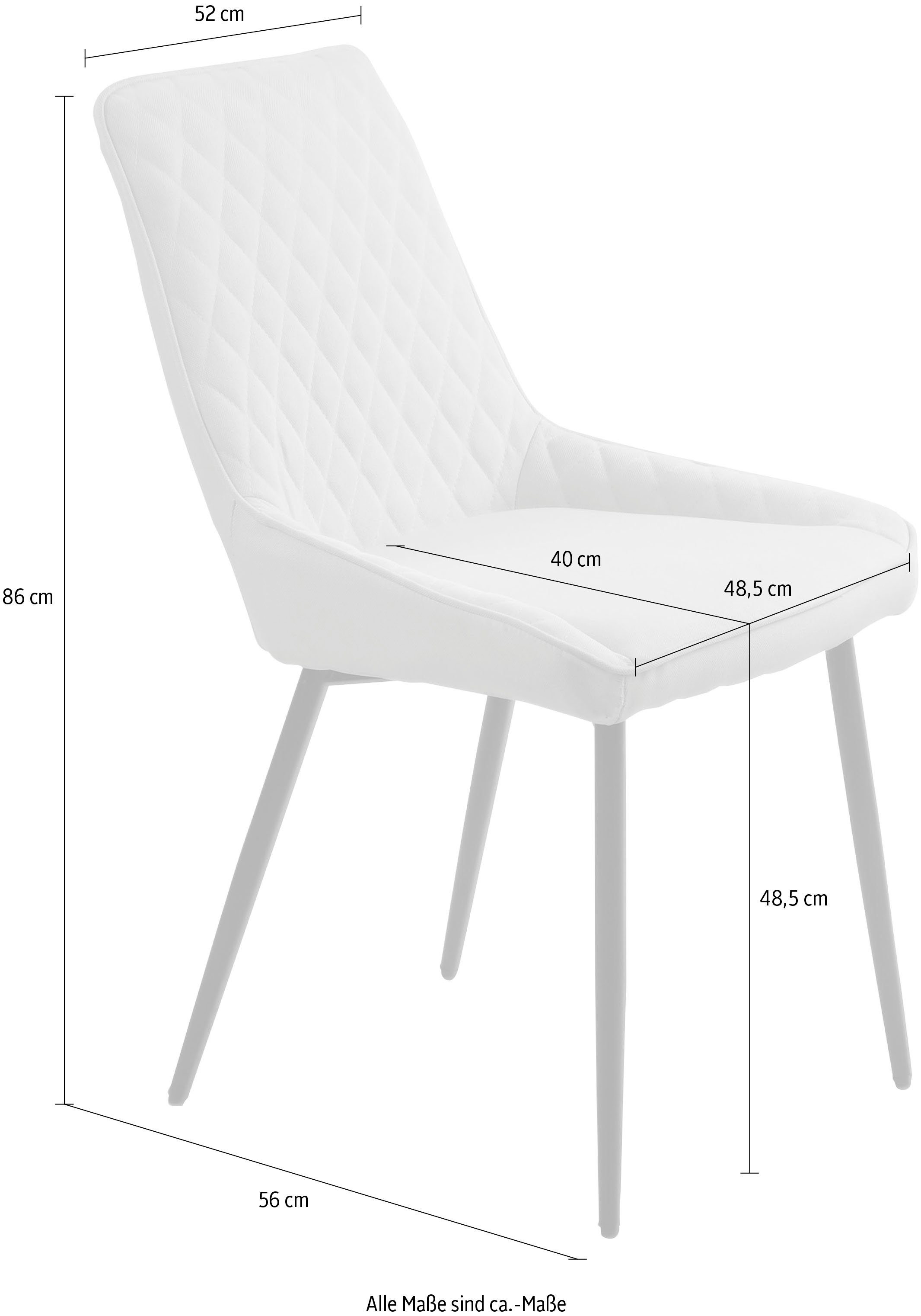 INOSIGN Stoel in een (set, 2 stuks)
