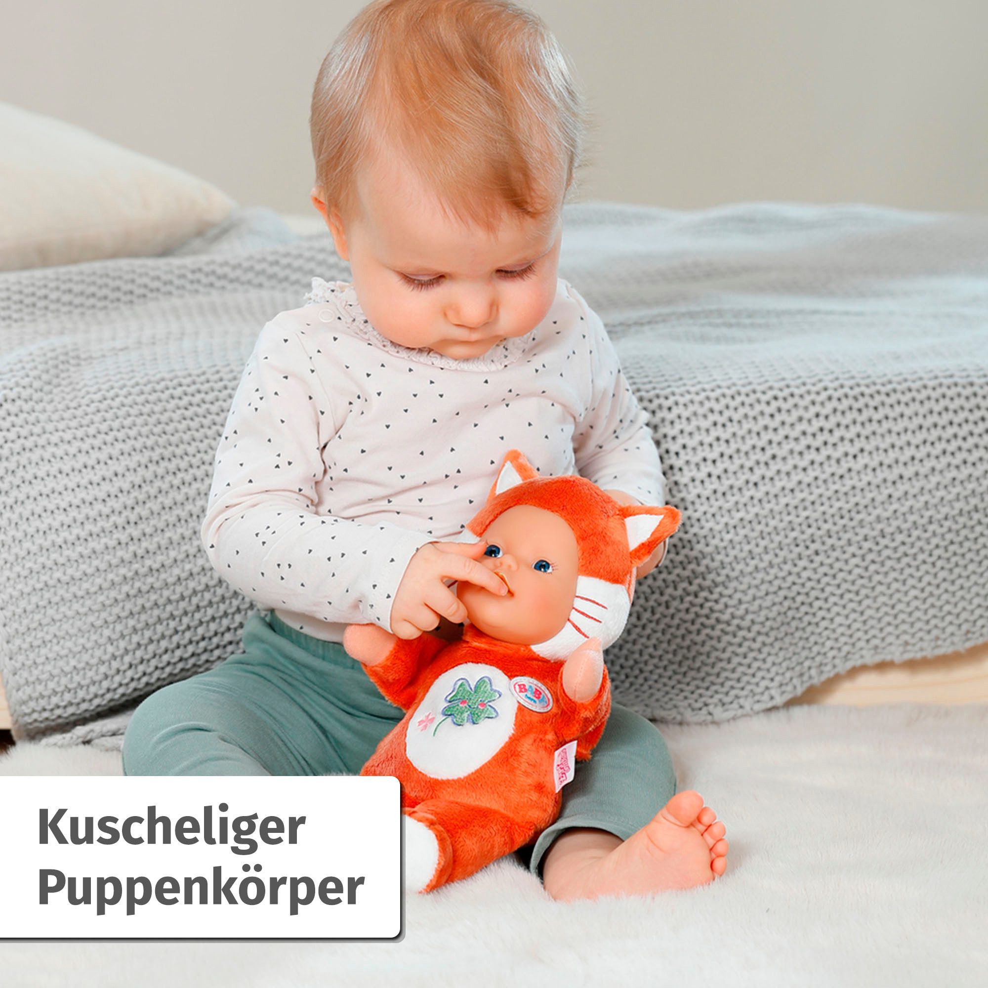 Baby Born Babypop Voor baby vos, 26 cm