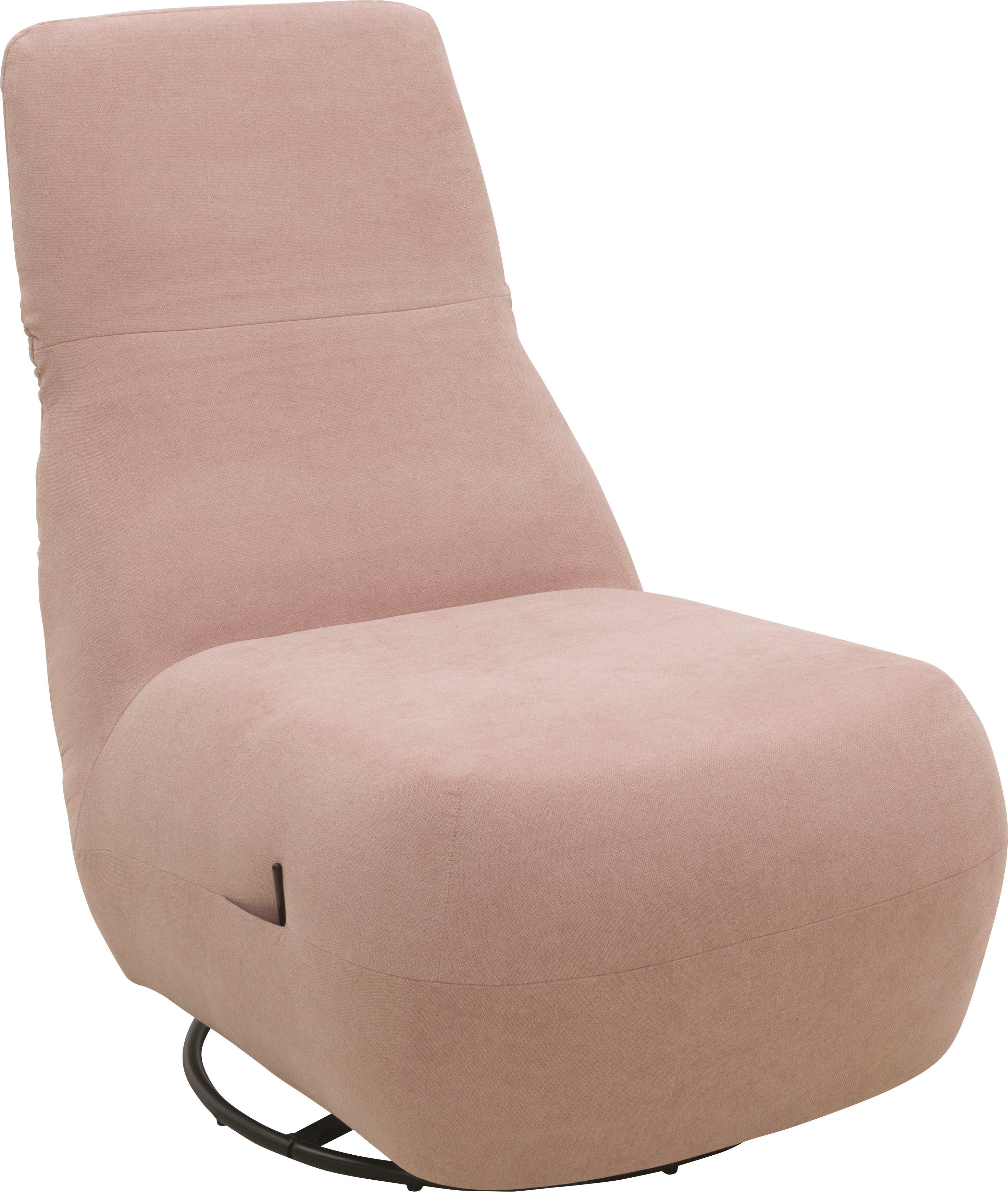 andas Relaxfauteuil Emberson stoel, rugleuning opklapbaar, draaistoel Verstelbare rugleuning, draaifunctie, naar keuze ook Swivel (wip) functie