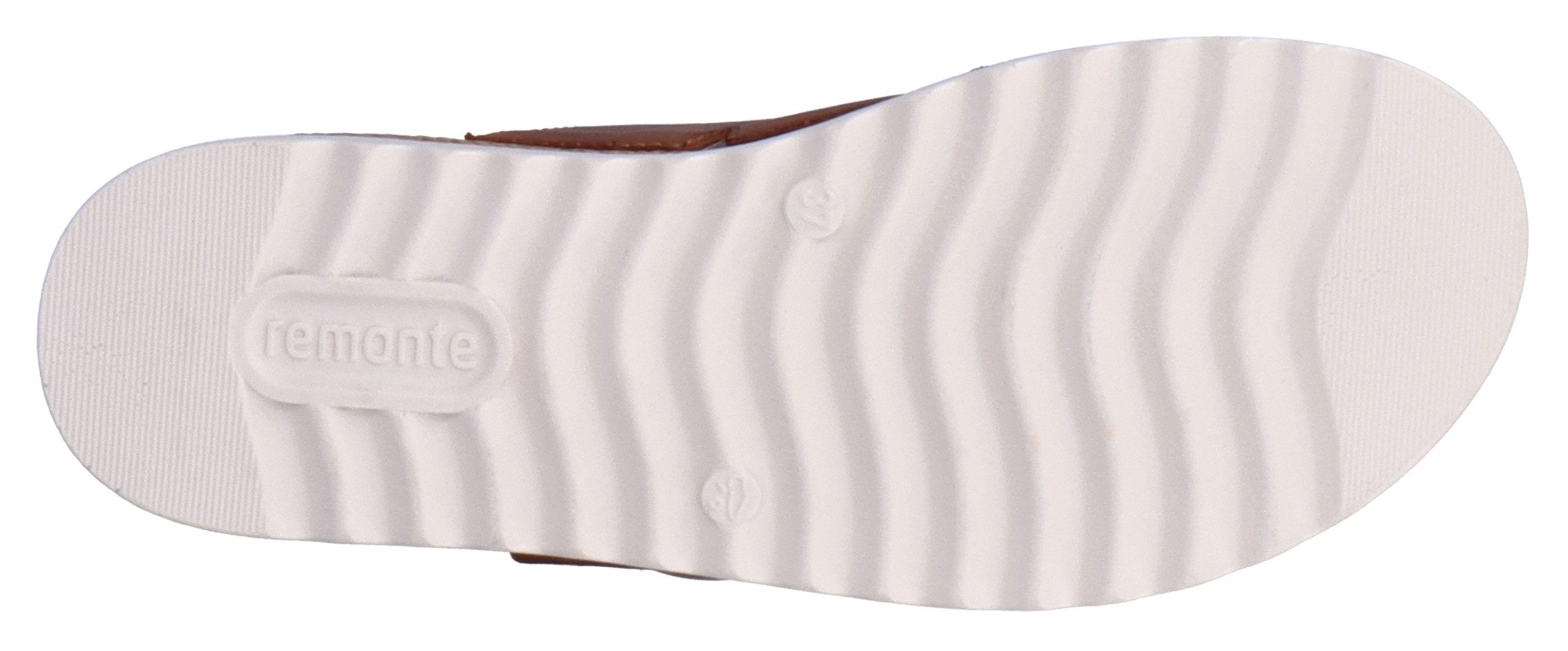 Remonte Slippers , sleehak, zomerschoen, pantoffels met decoratieve gesp