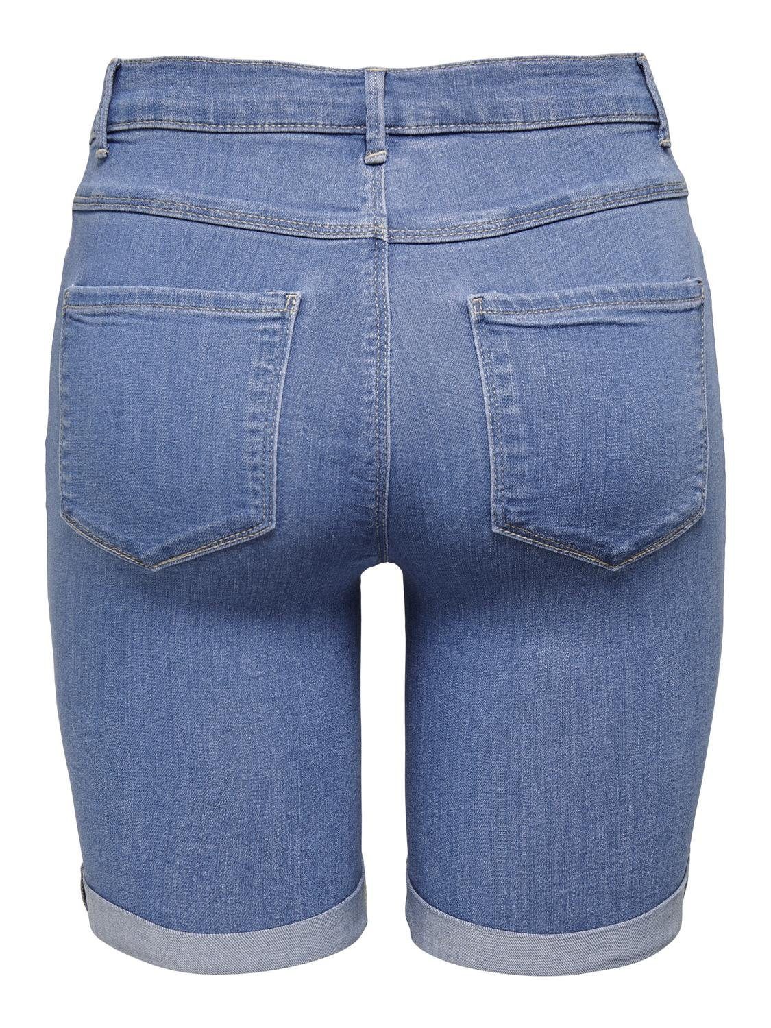 Only Jeansshort ONLRAIN LIFE MID LONG DNM SHORTS NOOS