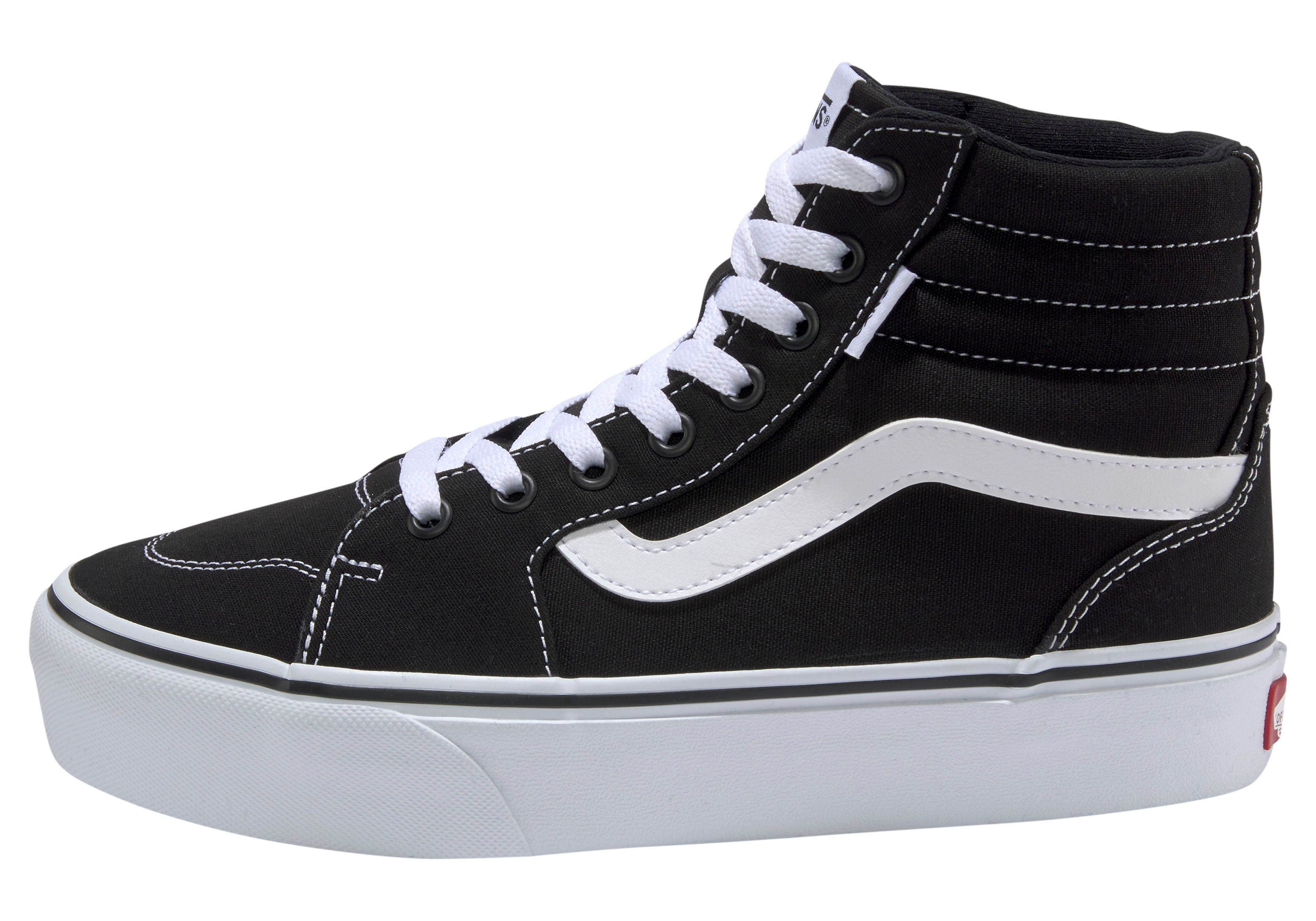 Vans Plateausneakers Filmore Hi Platform van textielen canvasmateriaal