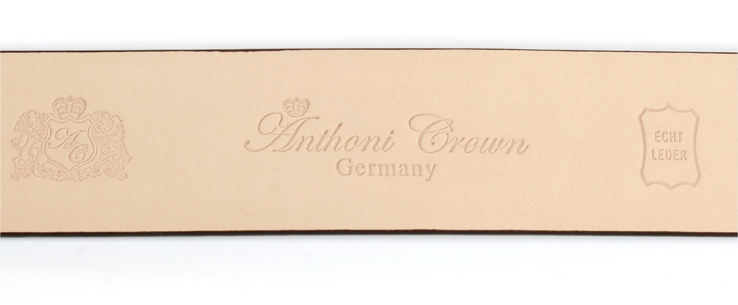 Anthoni Crown Leren riem