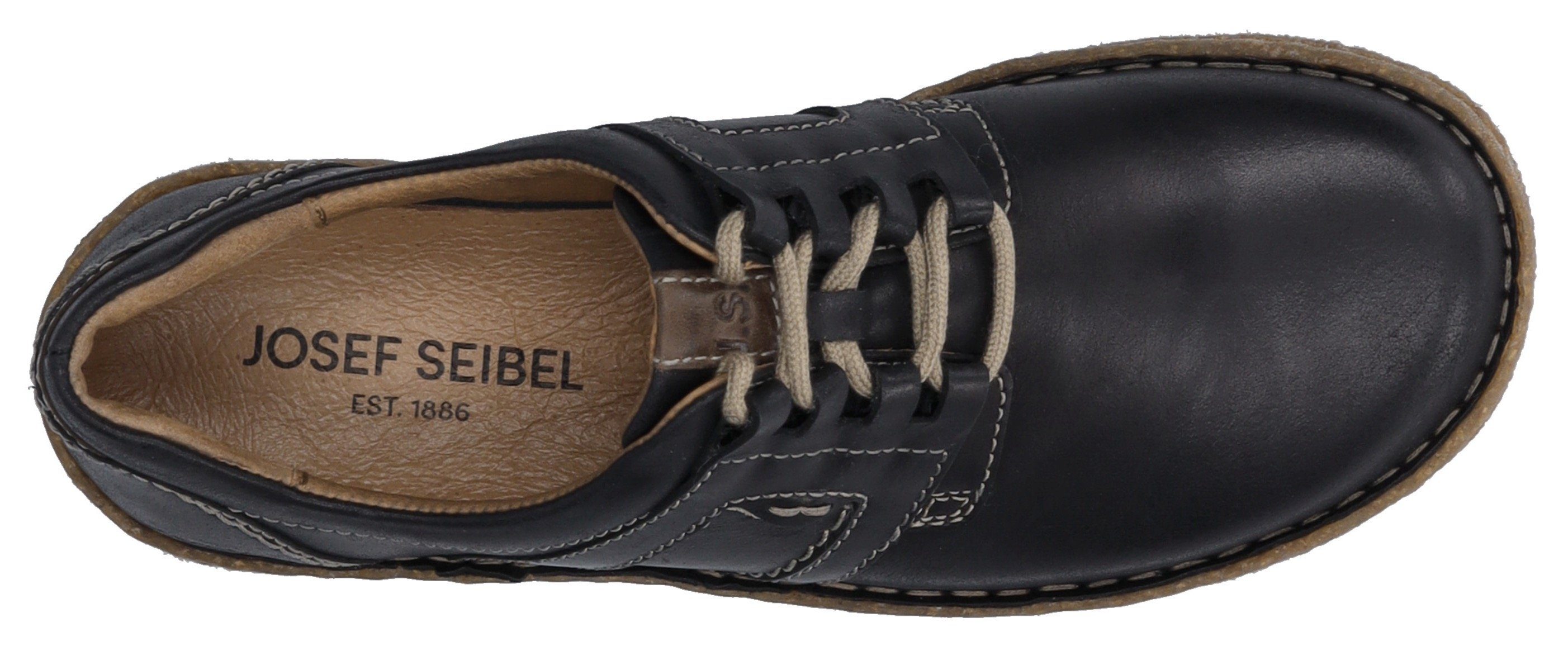 Josef Seibel Veterschoenen NEELE 44 met stijlvolle contrastdetails