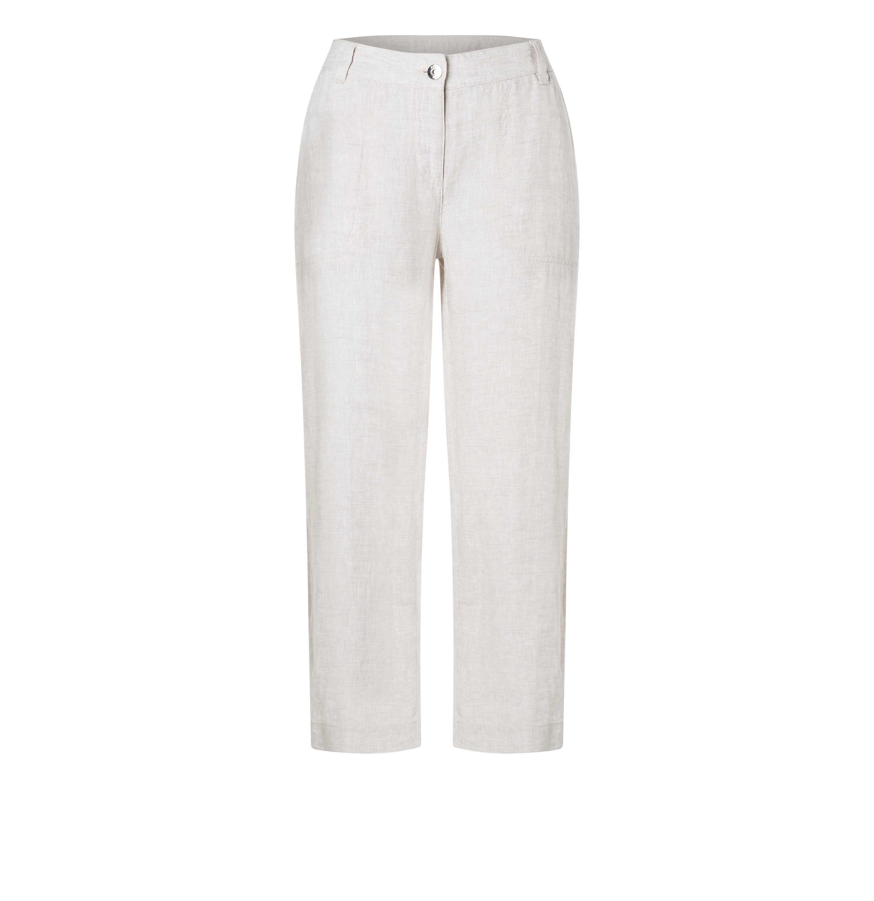 MAC Linnen broek NORA cropped temperatuurregulerend en aangenaam op de huid