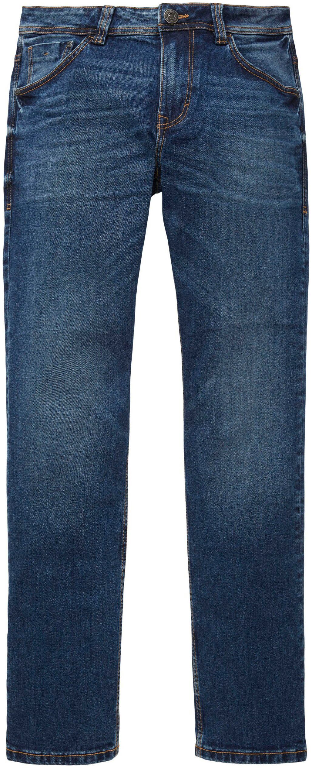 Tom Tailor 5-pocket jeans Marvin met kleine logoprint