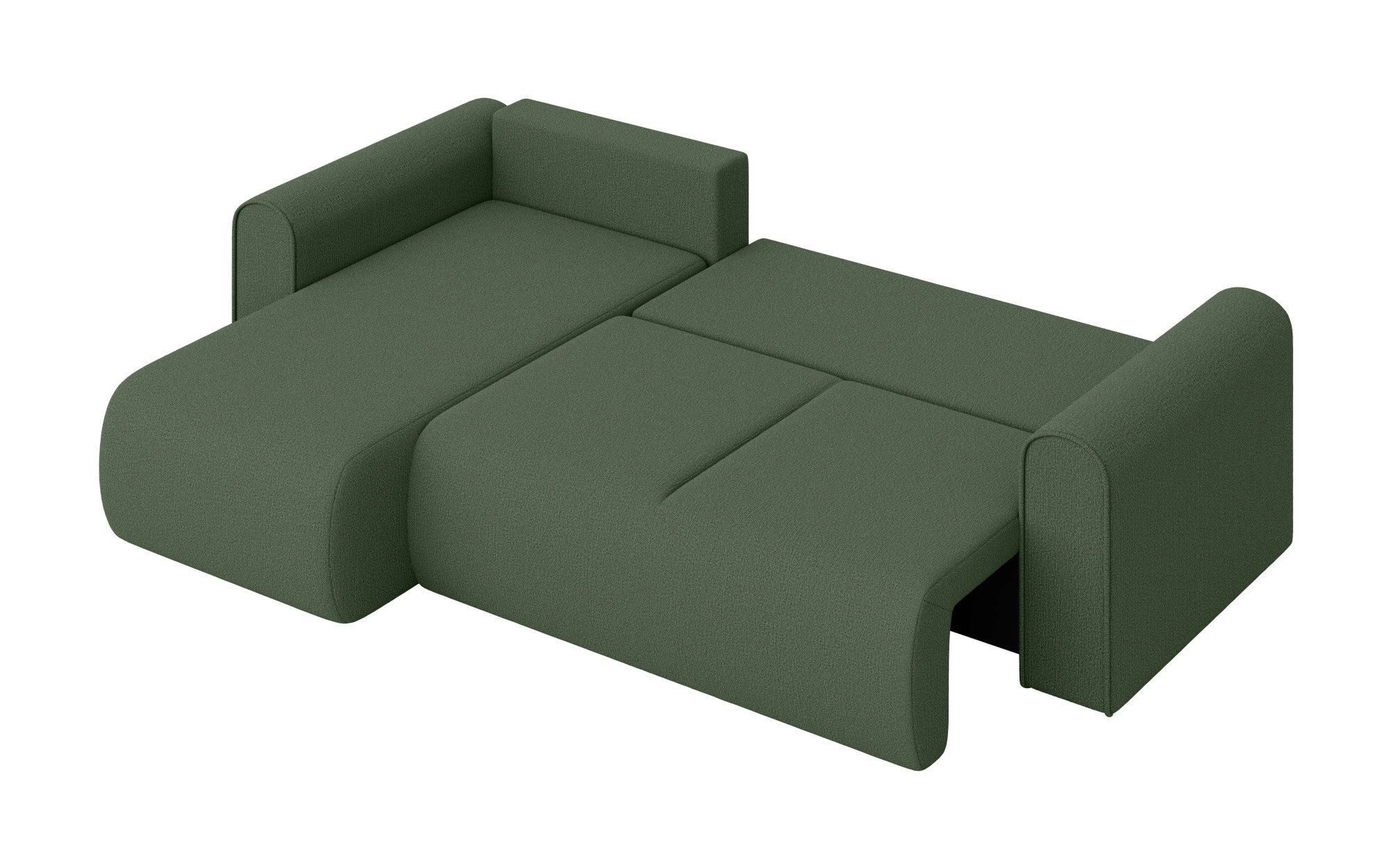 INOSIGN Hoekbank Zacharia optioneel slaapbank met opbergruimte, B/D/H 250/166/86 cm L-vorm met golfondersteuning, recamière aan beide zijden te monteren