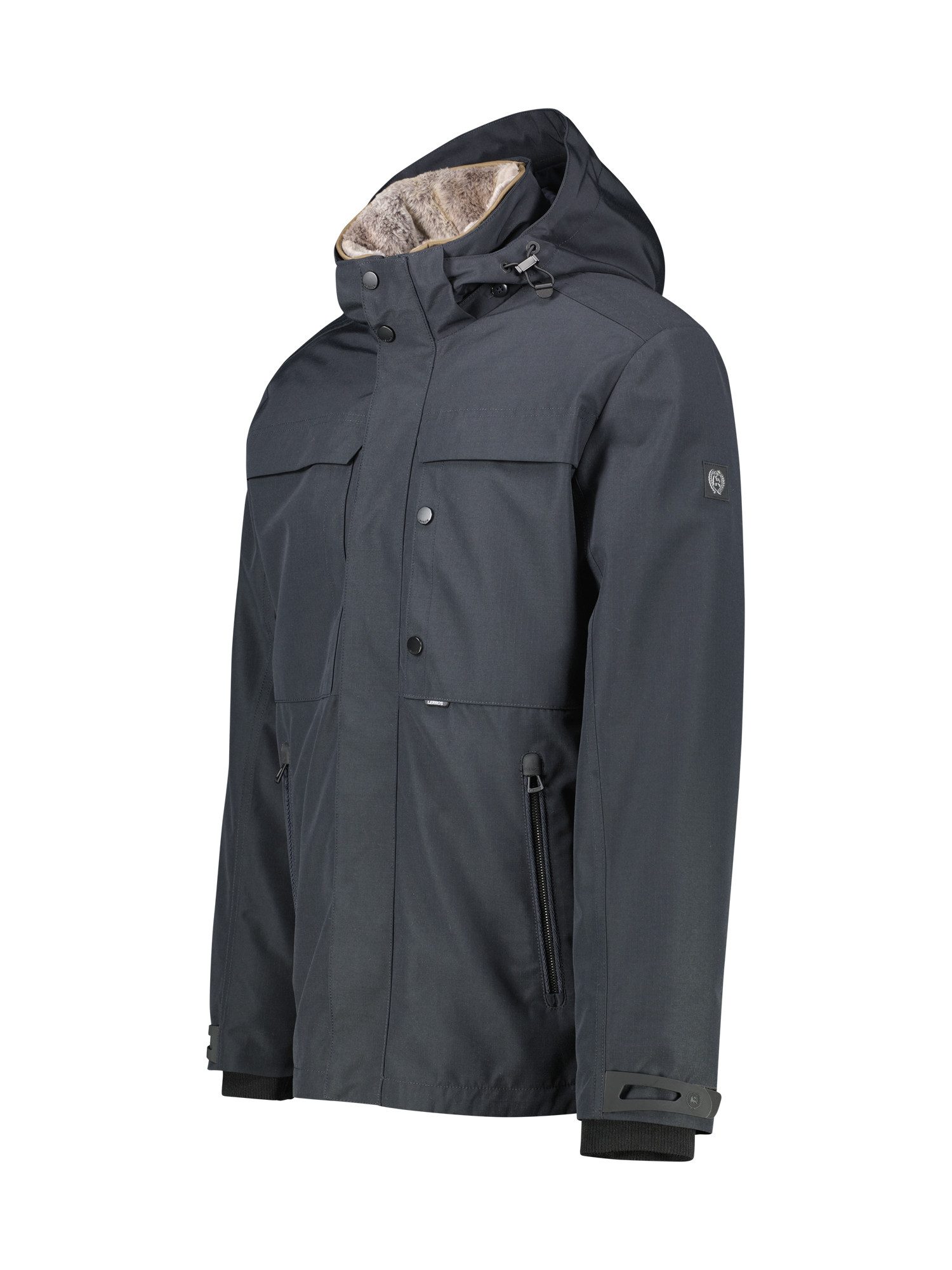 Lerros Winterjack LERROS Heren Winterjas met uitneembare binnenjas