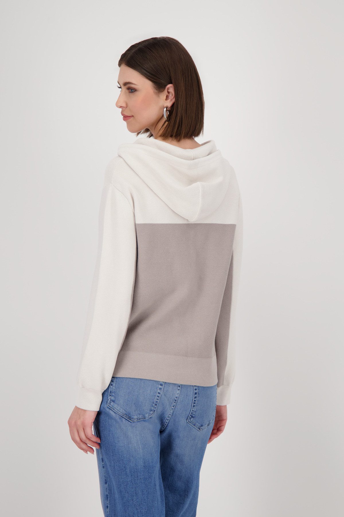 Monari Capuchontrui Pullover Beauty Colorblock