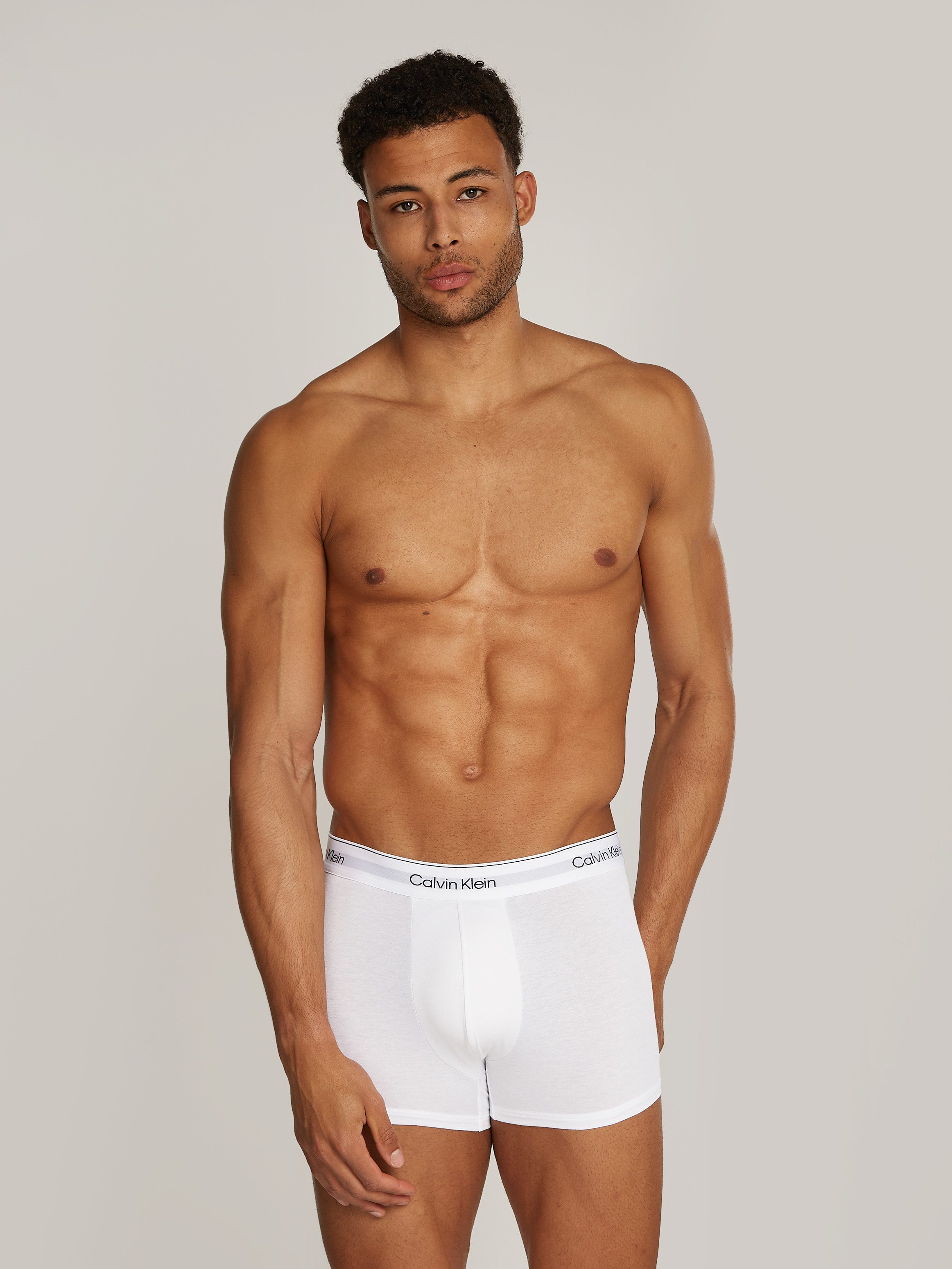 Calvin Klein Trunk 3PK met logo-elastische tailleband (3 stuks) (set 3 stuks)