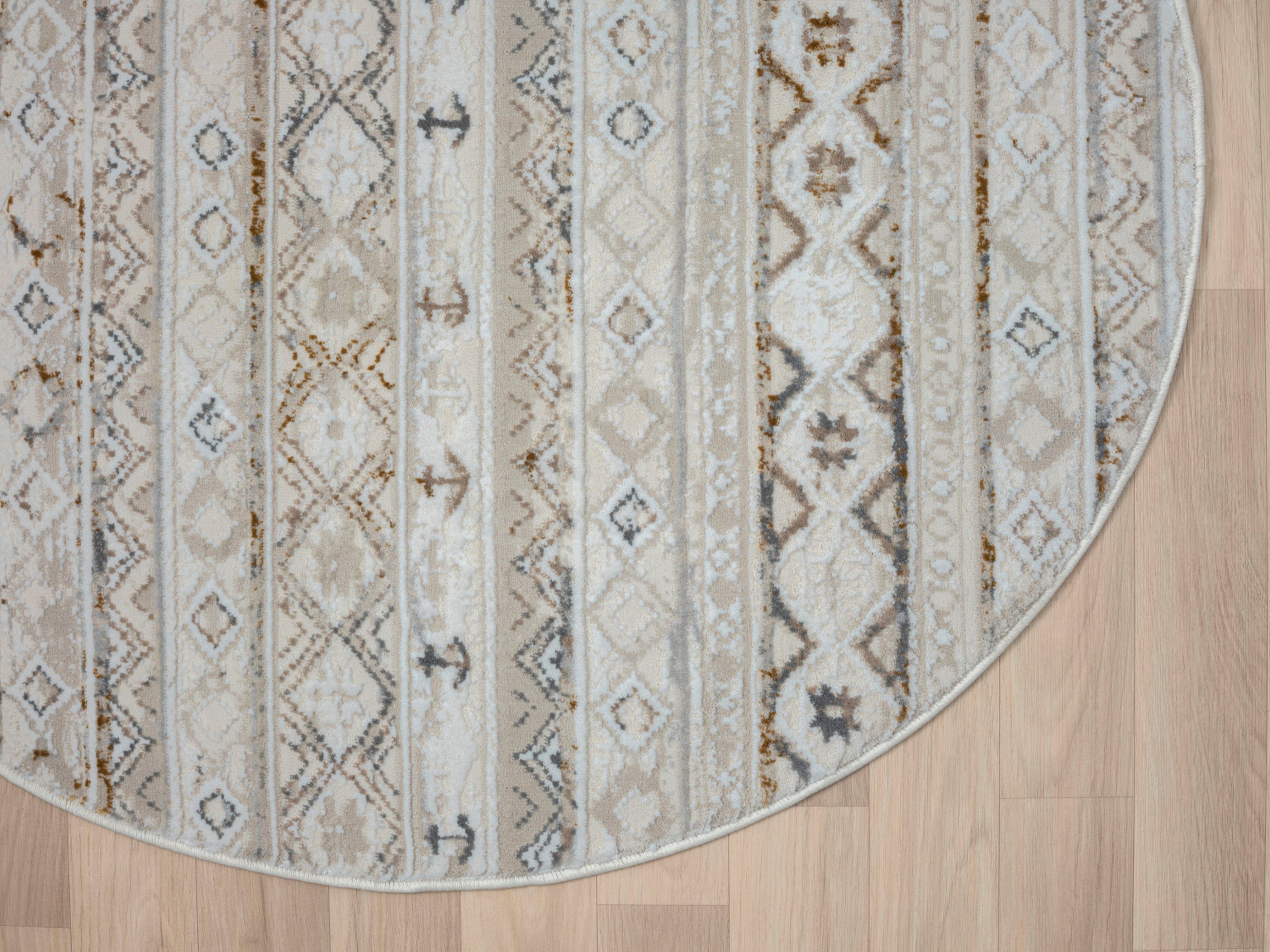 Myflair Möbel & Accessoires Vloerkleed Mijn Nomady, MAGAZIJNOPRUIMING! Kortpolig, Scandi-ontwerp, bijzonder zacht door microvezel