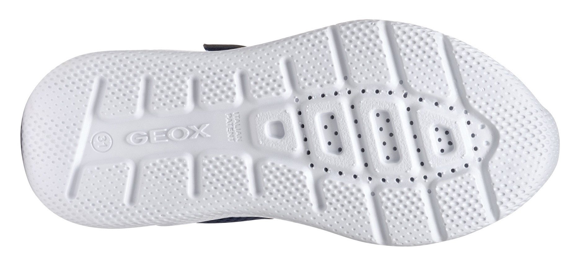 Geox Sneakers J SPRINTYE BOY , klittenbandschoen, vrijetijdsschoen, jongensschoen met elastische veters
