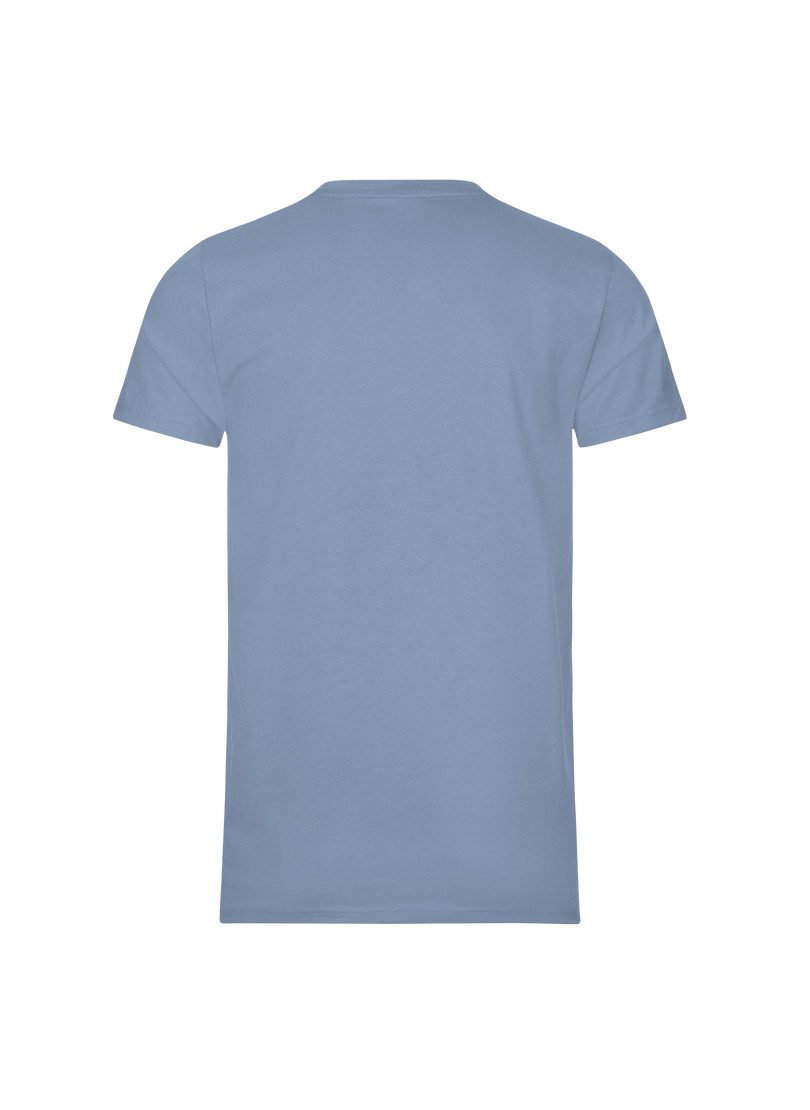Trigema T-shirt TRIGEMA Slim-fit T-shirt van DELUXE-katoen (1-delig)