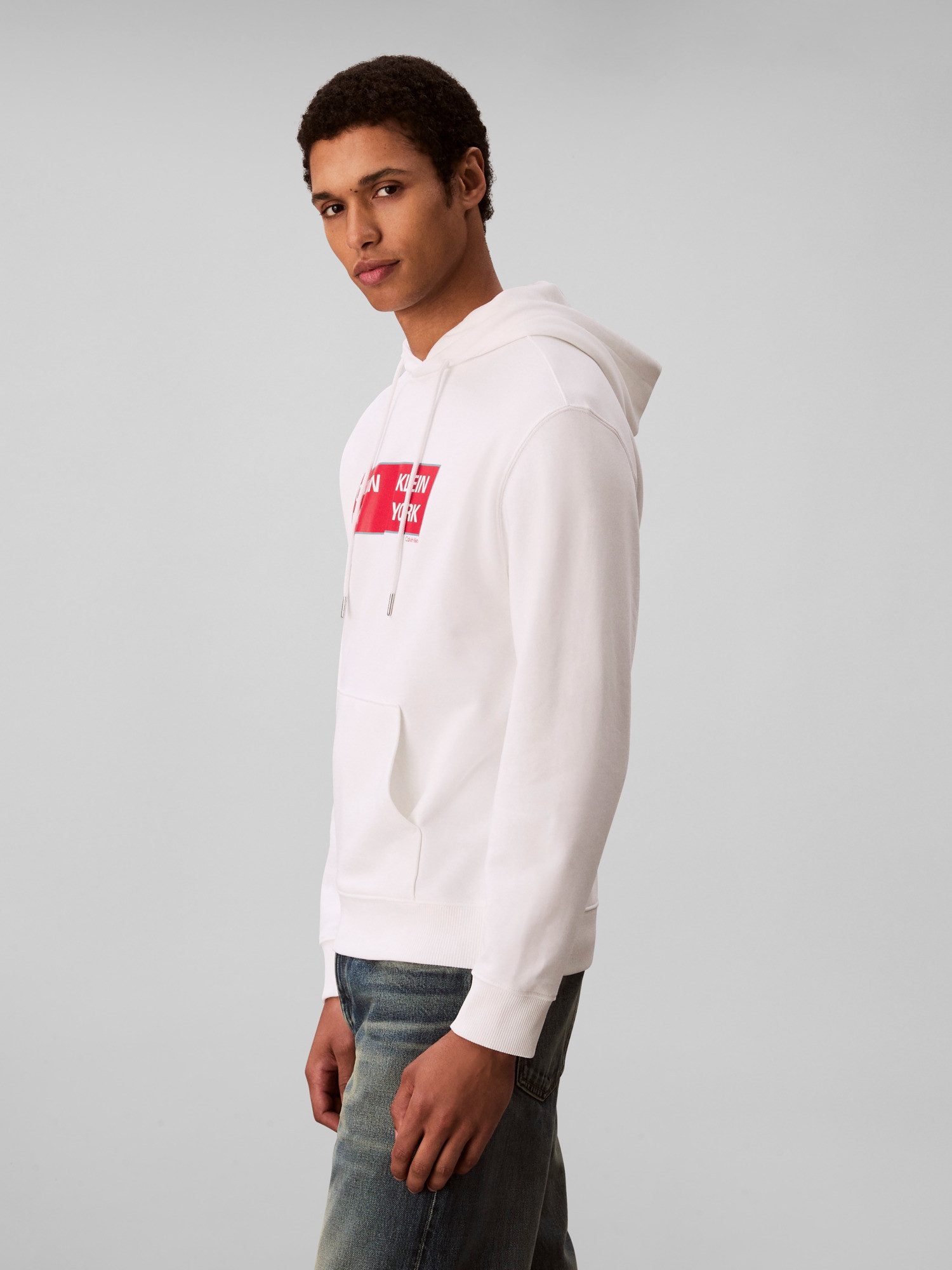 Calvin Klein Hoodie LS EU 350TERRY CKNY BOX GRAPHIC