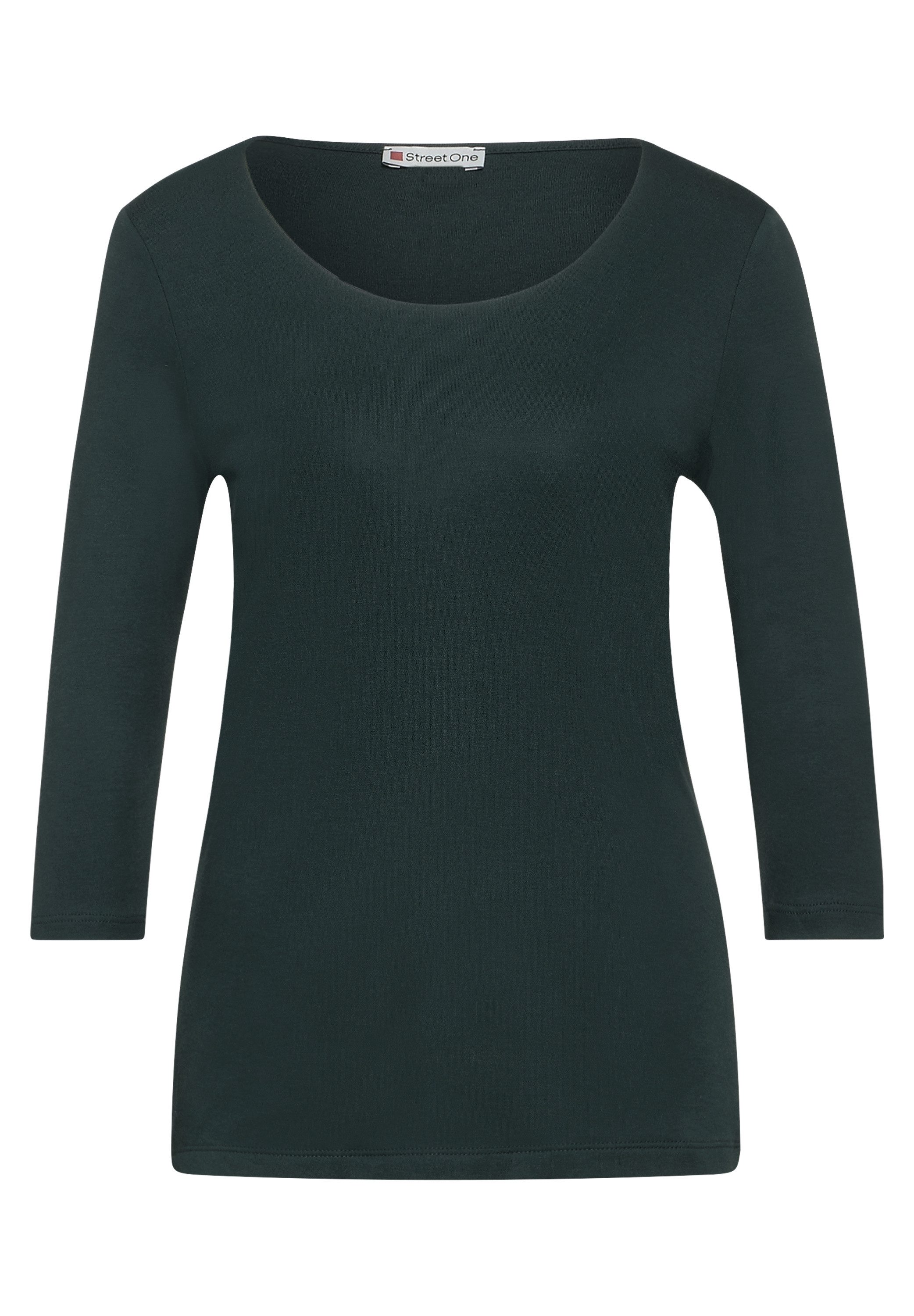 STREET ONE Shirt met ronde hals Style Pania met een ronde hals