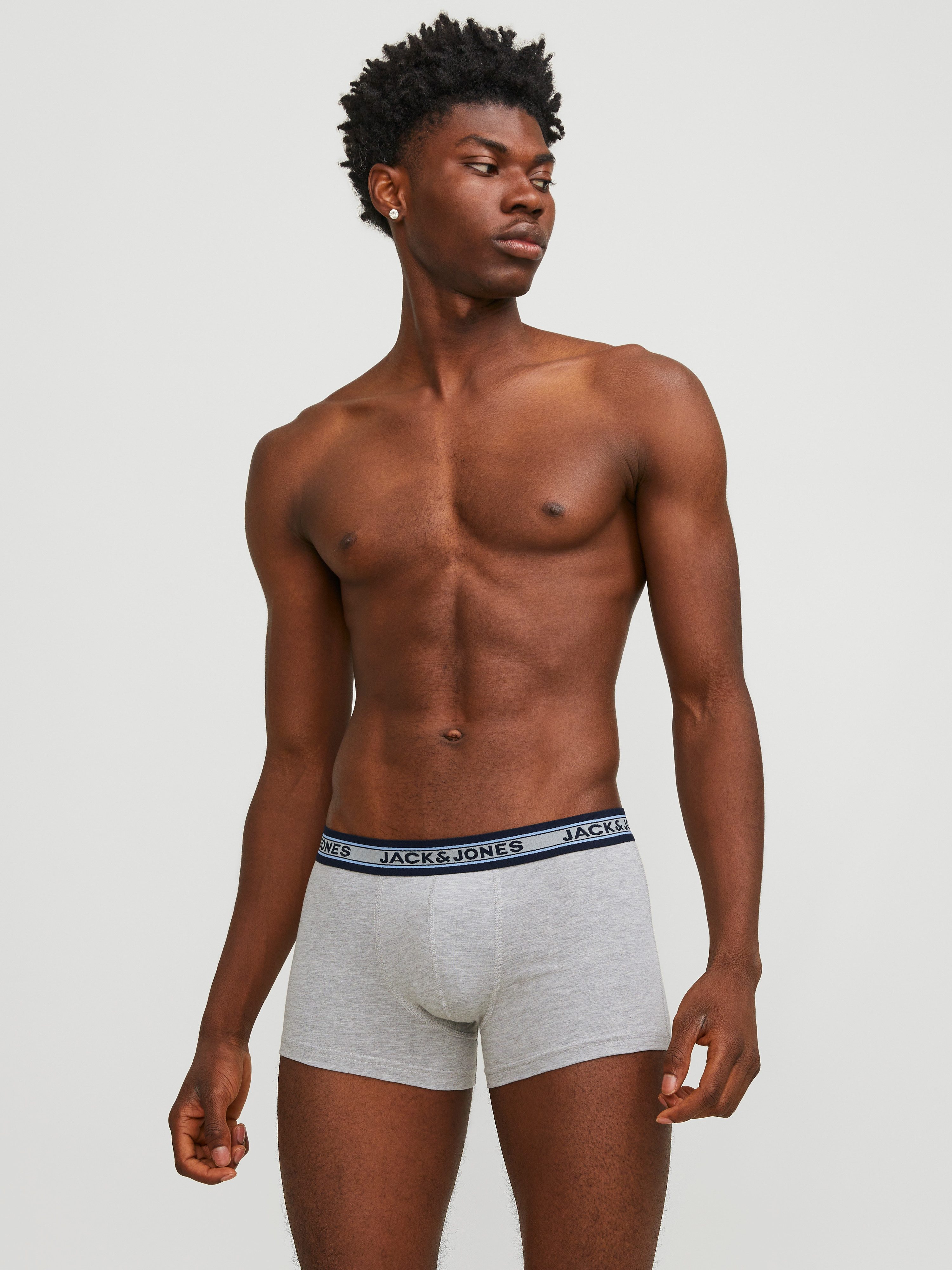 Jack & Jones Trunk JACSOLID 10-pack, comfortabel, elastisch, ideaal voor elke dag (set, 10 stuks)