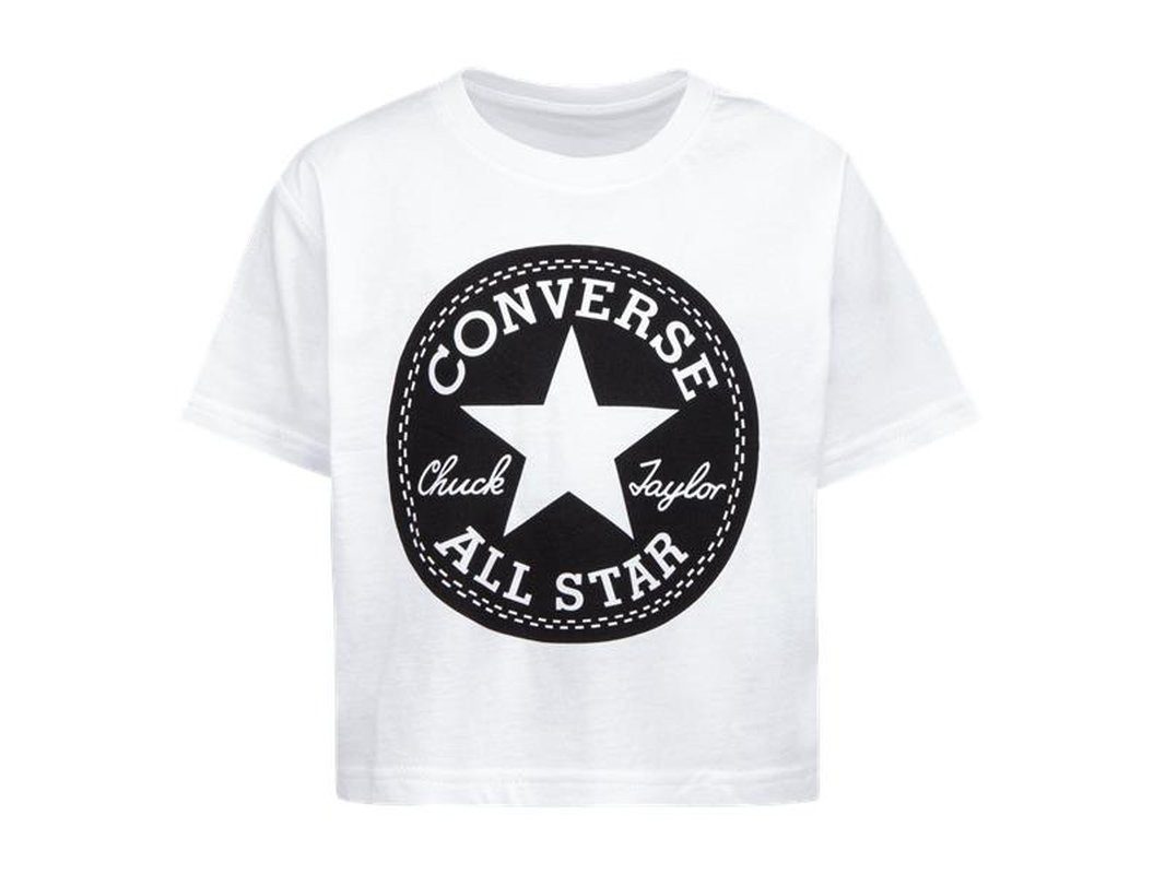 Converse T-shirt Cropped stijl voor meisjes