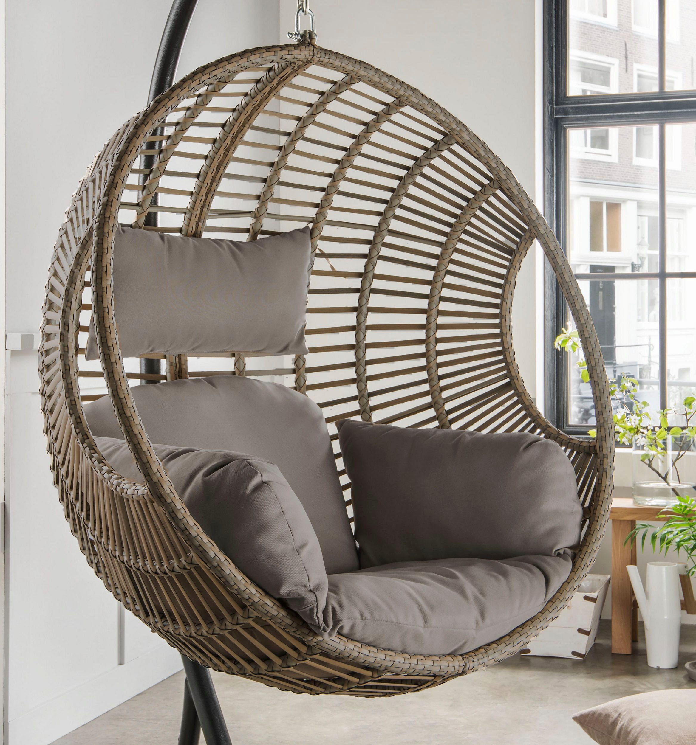 Destiny Hangstoel COCO DE LUXE II incl. frame, zit- en rugkussen, belastbaar tot 110 kg