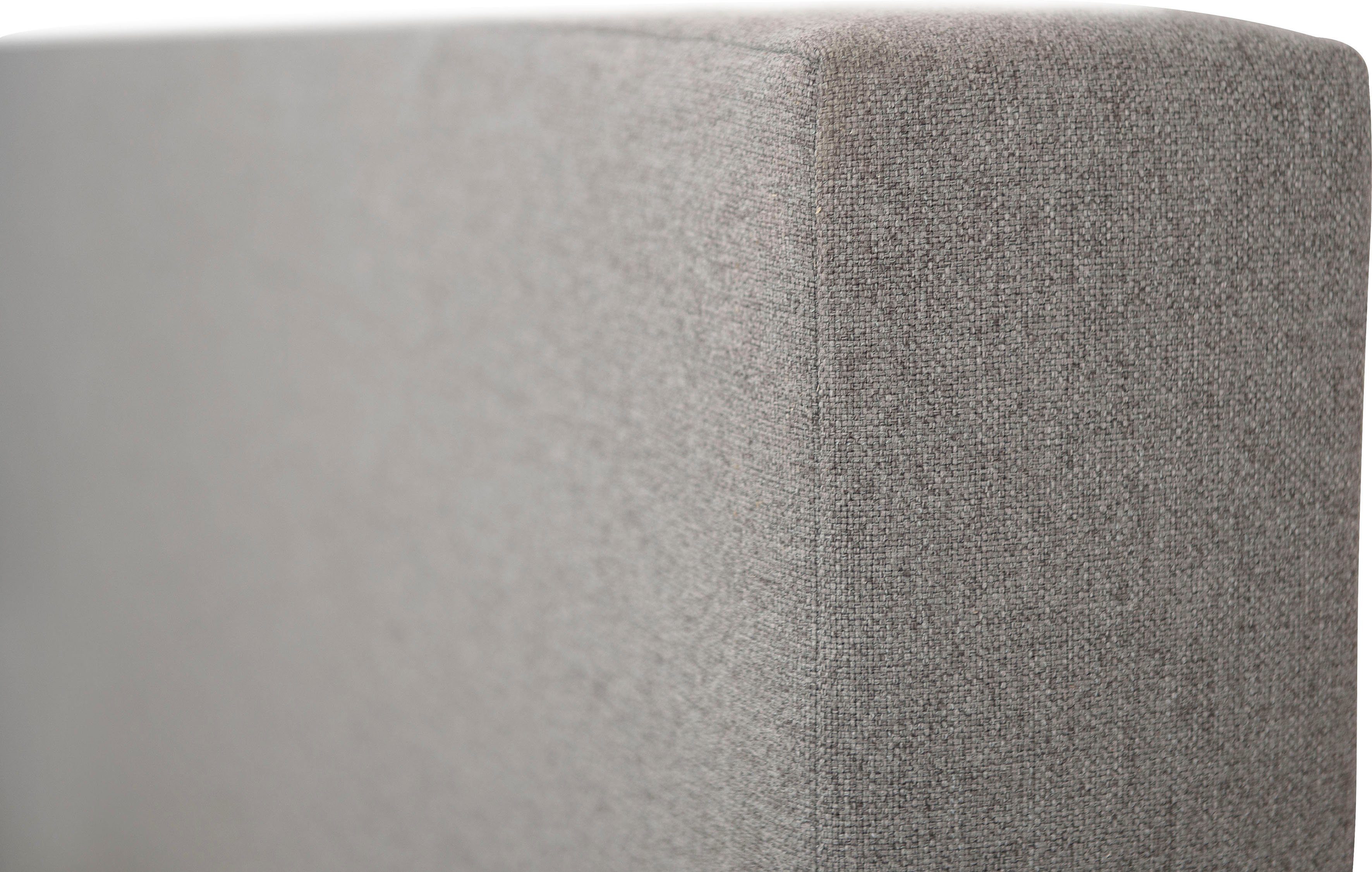 INOSIGN Gestoffeerd bed DALINA rechtlijnig hoofdbord, in 5 breedten, ook in 220 cm lengte
